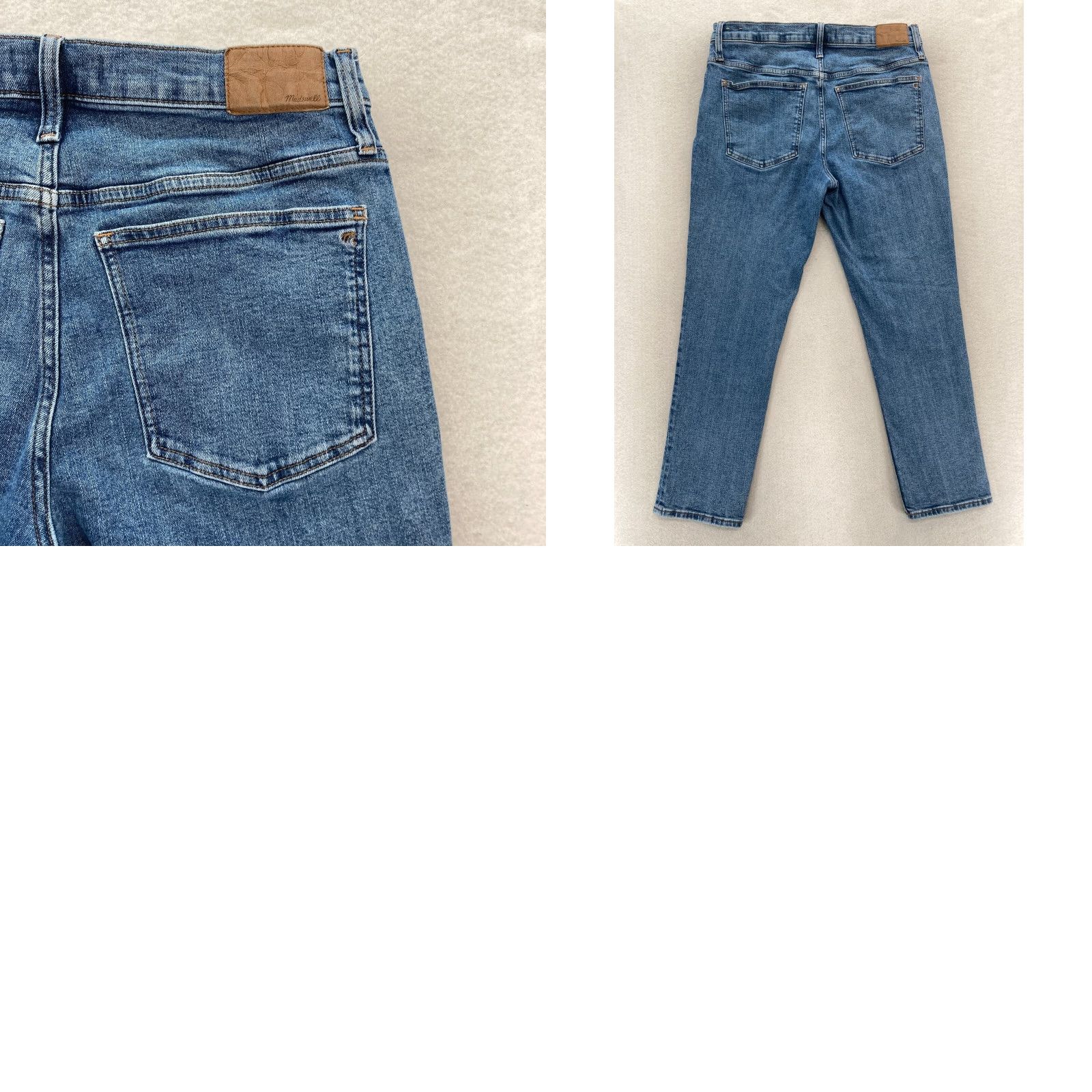 Madewell Madewell The Perfect Vintage Jean Women's 30 Blue Stretch Denim Slim Tapered Jeans Model: Madewell The Perfect Vintage Jean Size 24" / US 00 / IT 34 - 9 Thumbnail