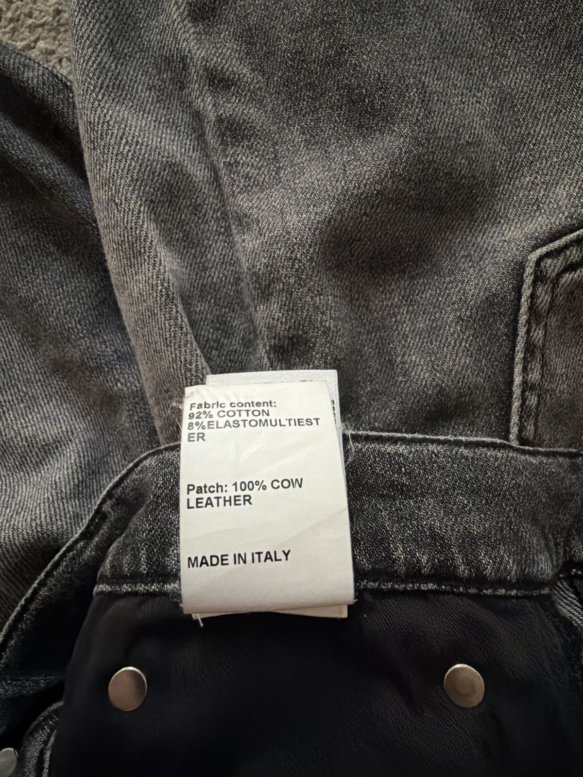 R13 R13 Cropped Jeans Faded black with distressing size 33 Size US 33 - 7 Thumbnail