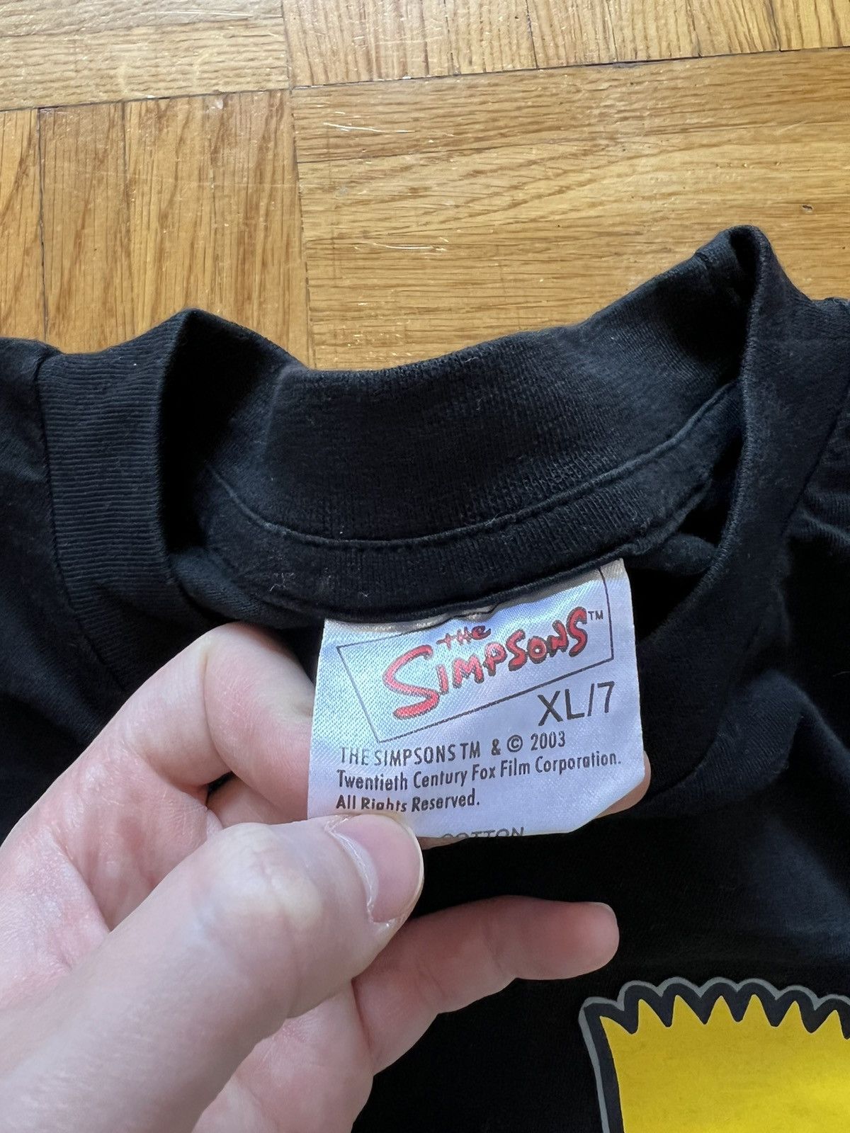 The Simpsons × Vintage Tshirt The Simpsons 2003 Vintage Football Size US XL / EU 56 / 4 - 5 Thumbnail