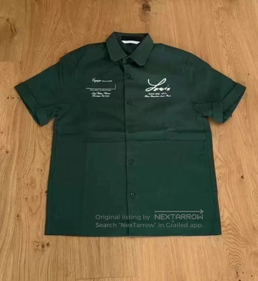 Louis Vuitton Louis Vuitton Equip Limited Green Shirt. Size US S / EU 44-46 / 1 - 1 Thumbnail