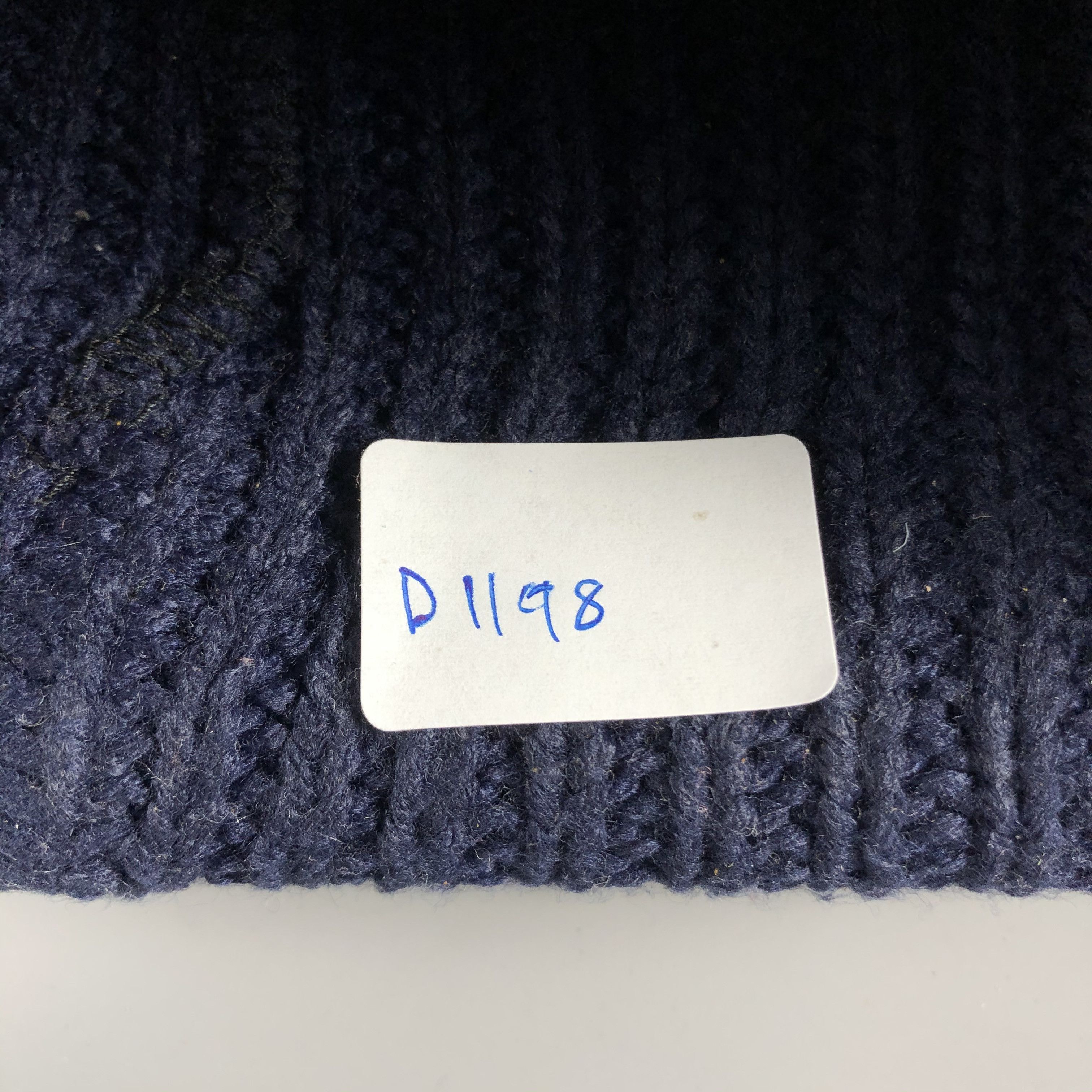 Vintage Dip Drops Stripe Beanie Snow Hat Snow Cap -D1198 Size ONE SIZE - 7 Thumbnail