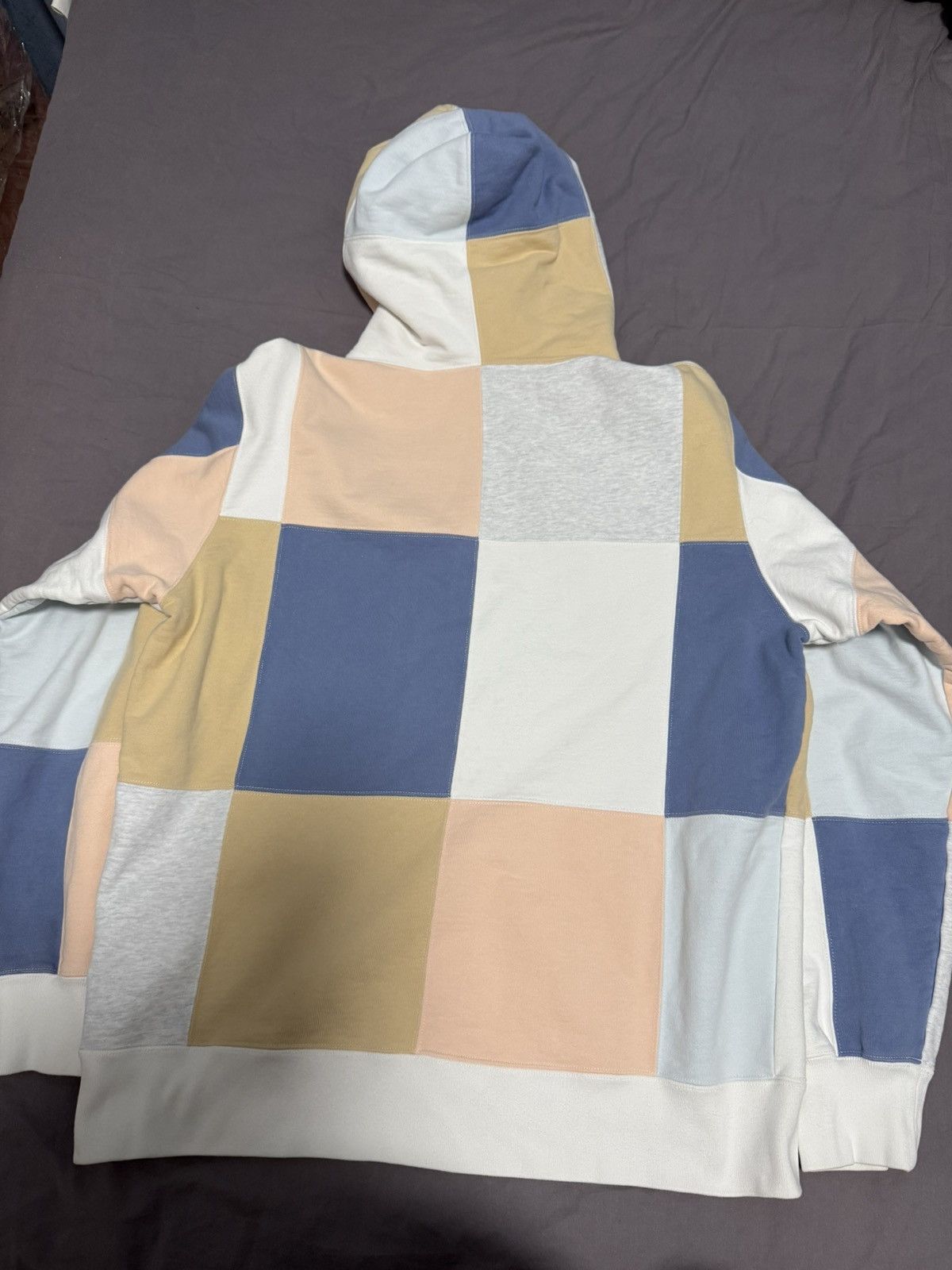 Supreme Supreme patchwork hoodie hood sweatshirt Size US L / EU 52-54 / 3 - 7 Thumbnail