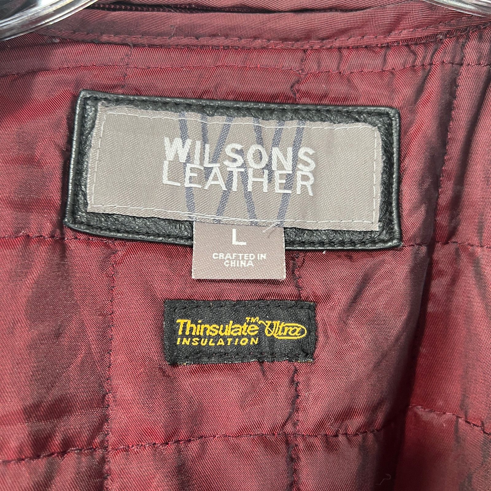 Wilsons Leather Wilsons Leather Belted Jacket Black Size L / US 10 / IT 46 - 3 Thumbnail