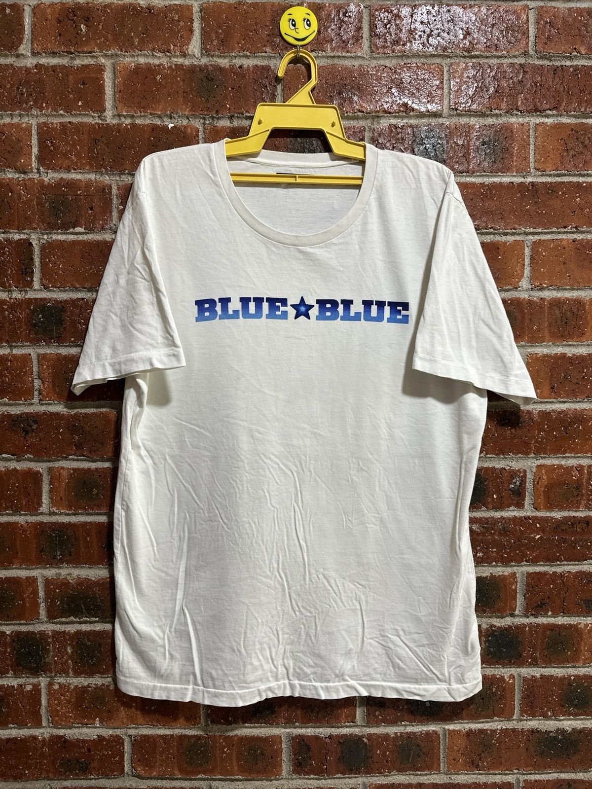 Vintage Vintage Blue/Blue Faded Tee Size US XL / EU 56 / 4 - 1 Thumbnail