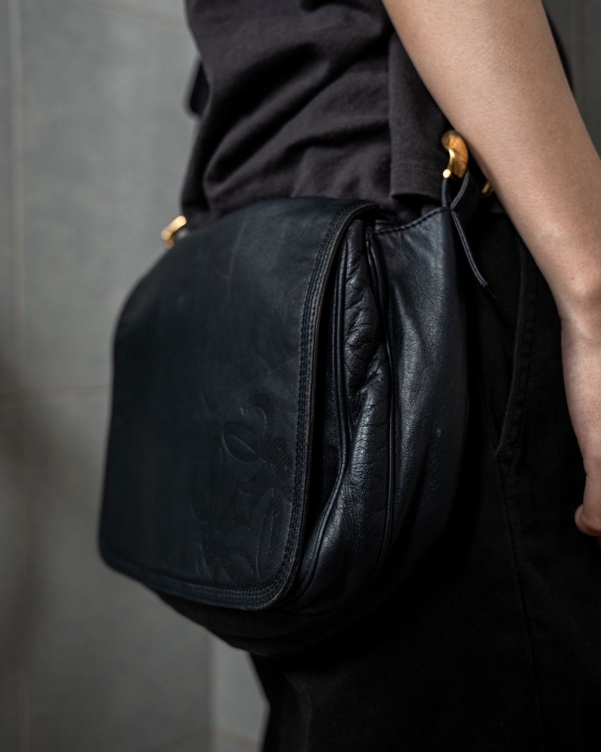 Loewe Loewe messenger leather bag Size ONE SIZE - 3 Thumbnail