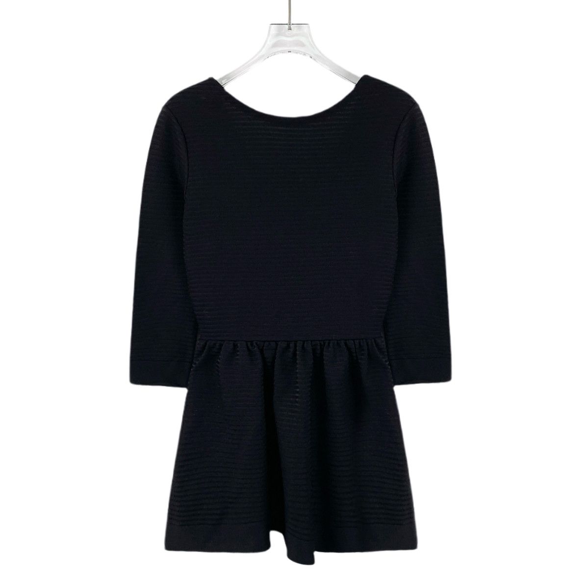 Dior Dior Dress Silk V-Neck Black (Size XS) Size XS / US 0-2 / IT 36-38 - 6 Thumbnail
