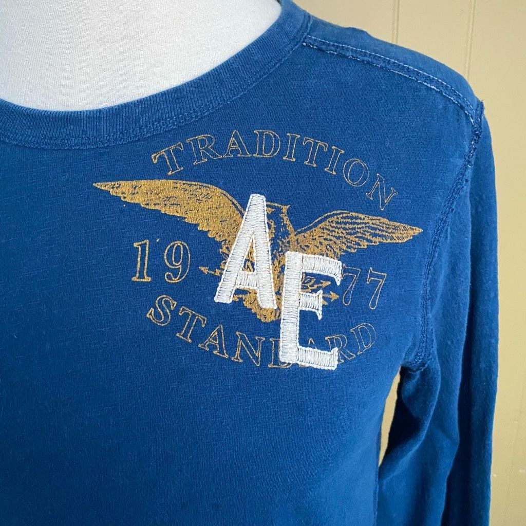 American Eagle Outfitters American eagle outfitters men M vintage fit Longsleeve Crewn Size US M / EU 48-50 / 2 - 3 Thumbnail