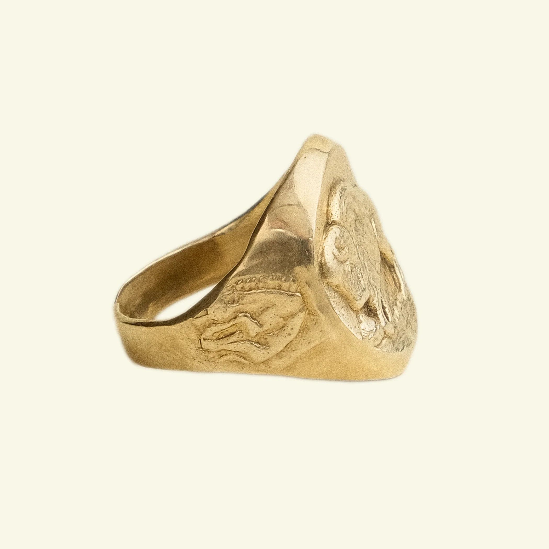 Vintage William Ellery - Bison Ring Size ONE SIZE - 5 Thumbnail
