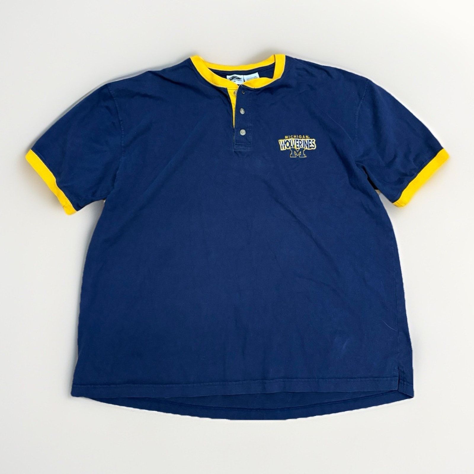 Pro Edge Vintage Michigan Wolverines Shirt Mens XL NCAA Football 90s Size US XL / EU 56 / 4 - 1 Thumbnail