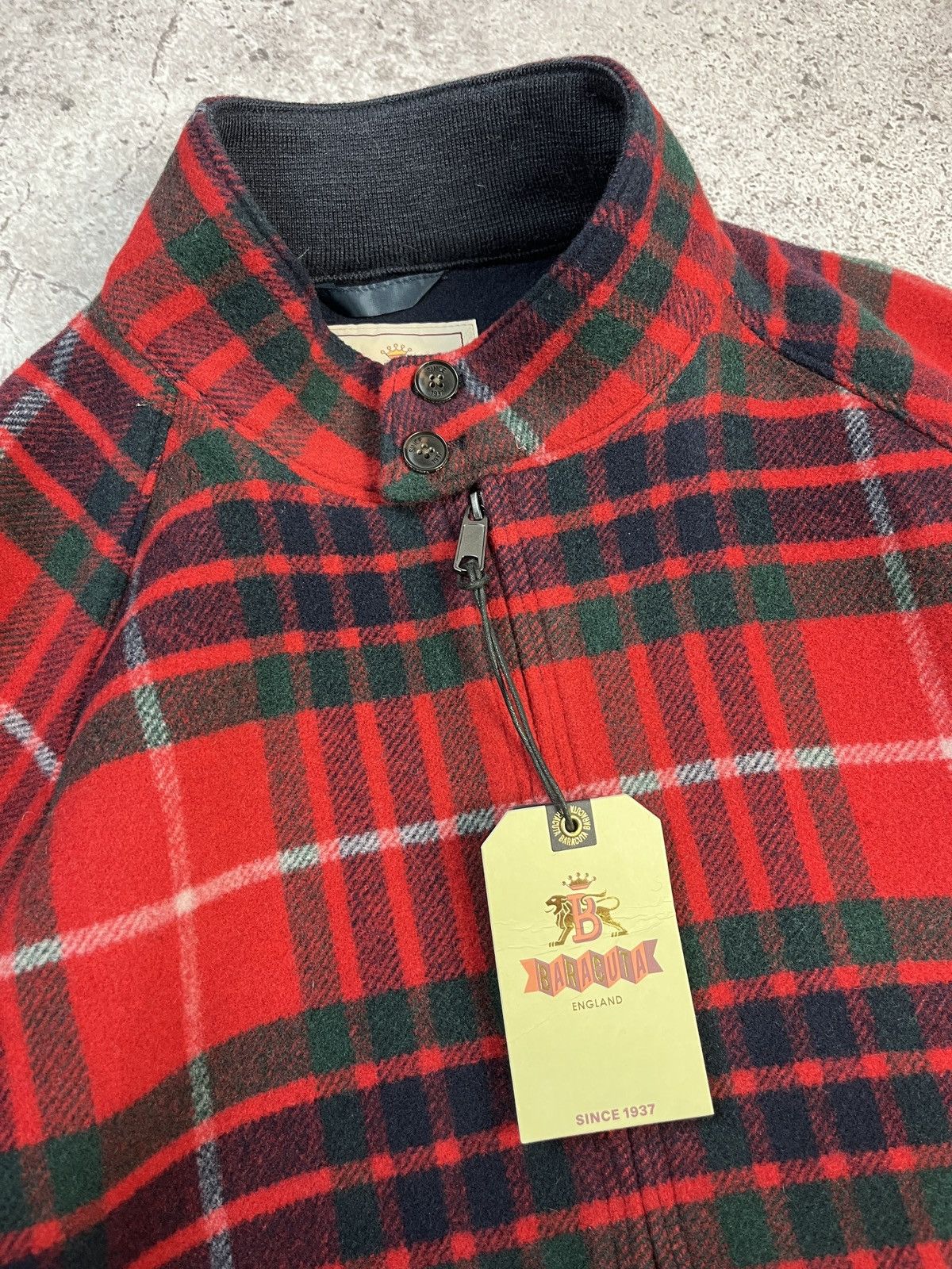 Baracuta G9 Double Wool Fraser Tartan Size US L / EU 52-54 / 3 - 12 Thumbnail