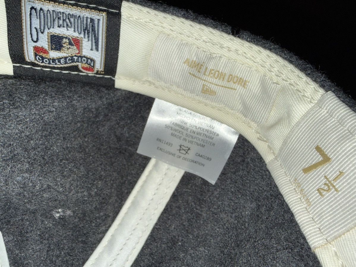 Aime Leon Dore Aimé Leon Dore x New Era Mets Melton Wool Fitted Hat 7 1/2 Size ONE SIZE - 5 Thumbnail