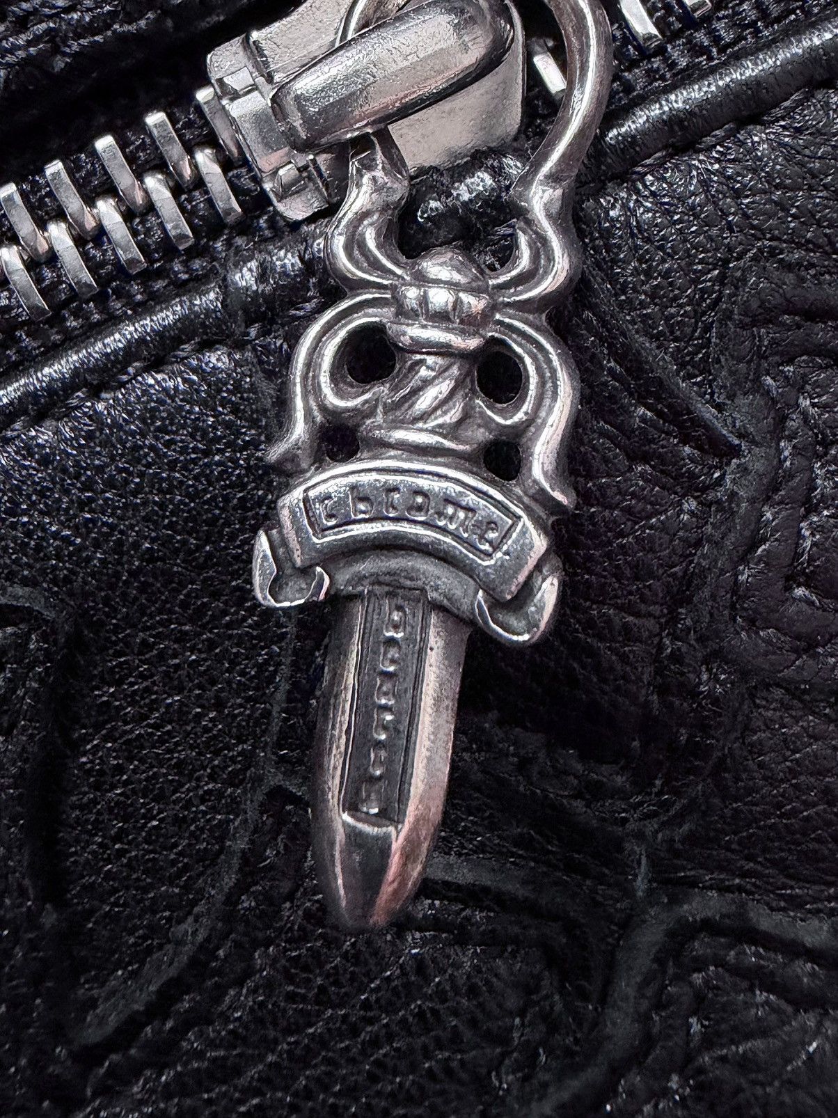 Chrome Hearts Chrome Hearts 7th Grade Black Leather Cross Backpack Size ONE SIZE - 5 Thumbnail