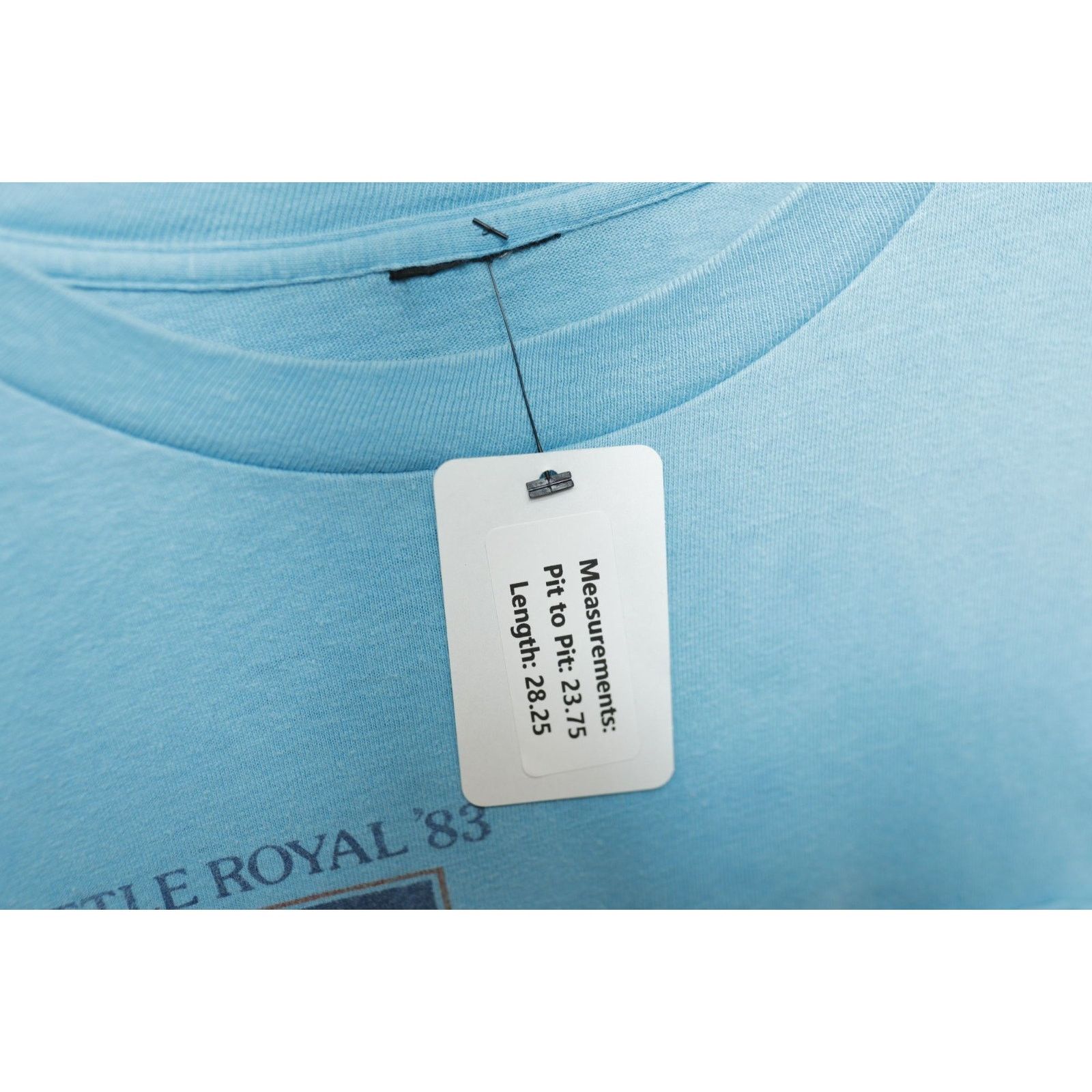 Vintage AWA battle Royal 1983 Vintage Sleeve print T Shirt XL 80s Size US XL / EU 56 / 4 - 8 Thumbnail