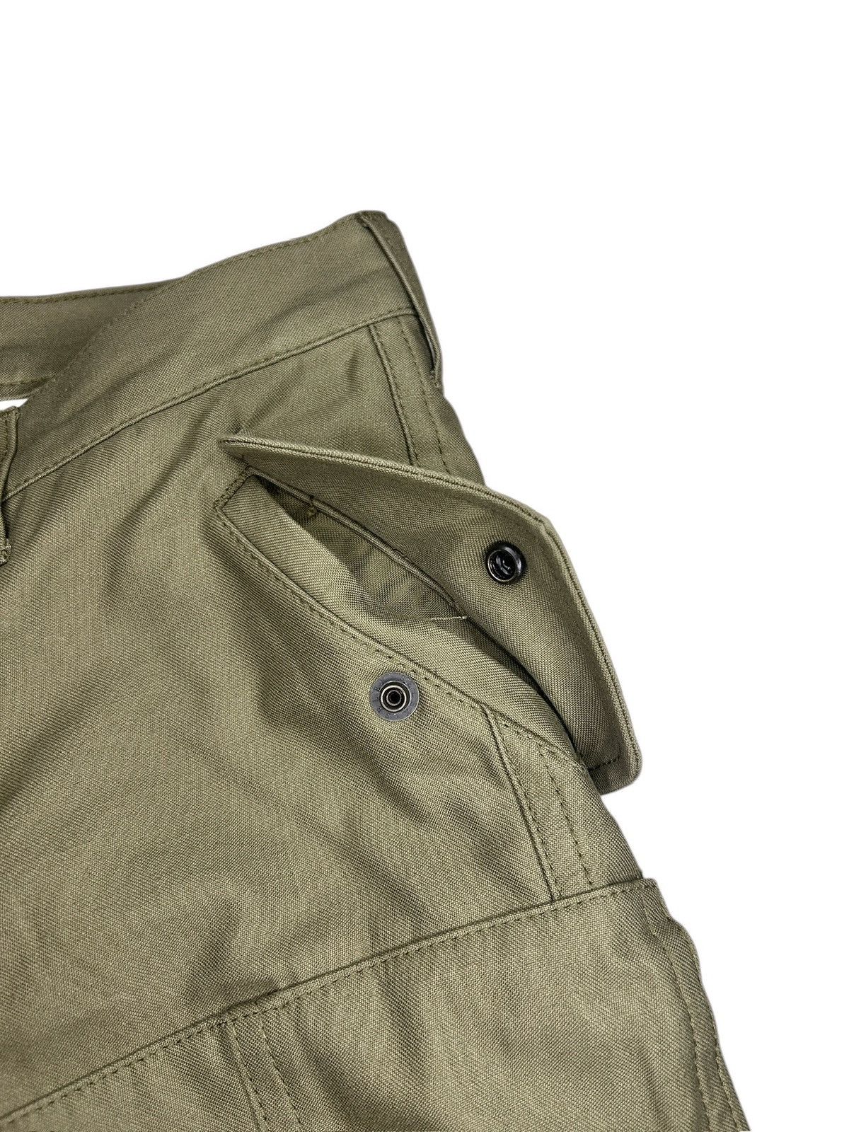 Junya Watanabe F/W 10 Reconstructed Military Trousers Size 28" / US 6 / IT 42 - 9 Thumbnail