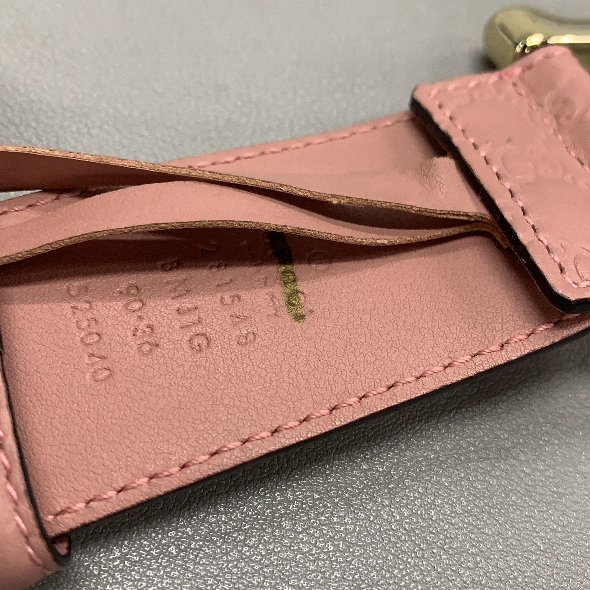 Gucci Gucci Fashion Buckle Style Belt in Pink-2506 Size ONE SIZE - 6 Thumbnail