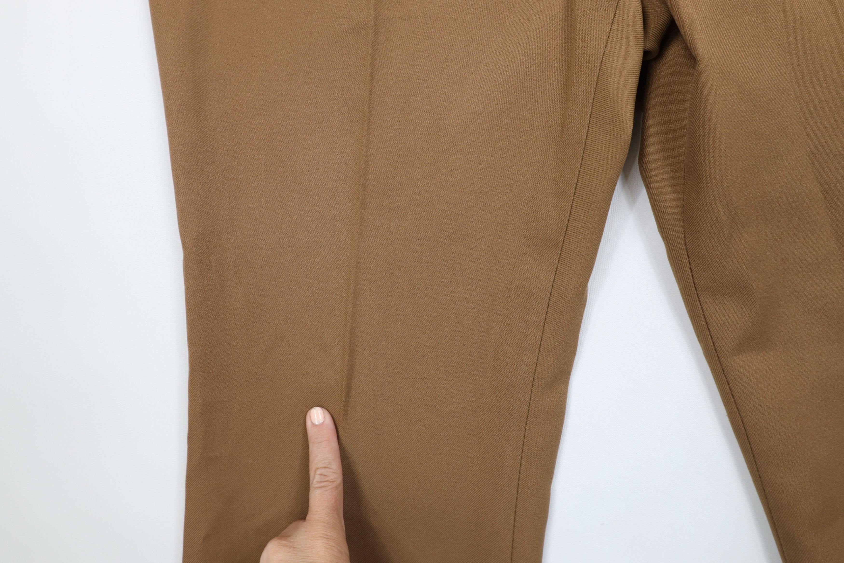 Vintage Vintage 70s Streetwear Knit Bell Bottoms Pants Brown USA Size US 38 / EU 54 - 5 Thumbnail