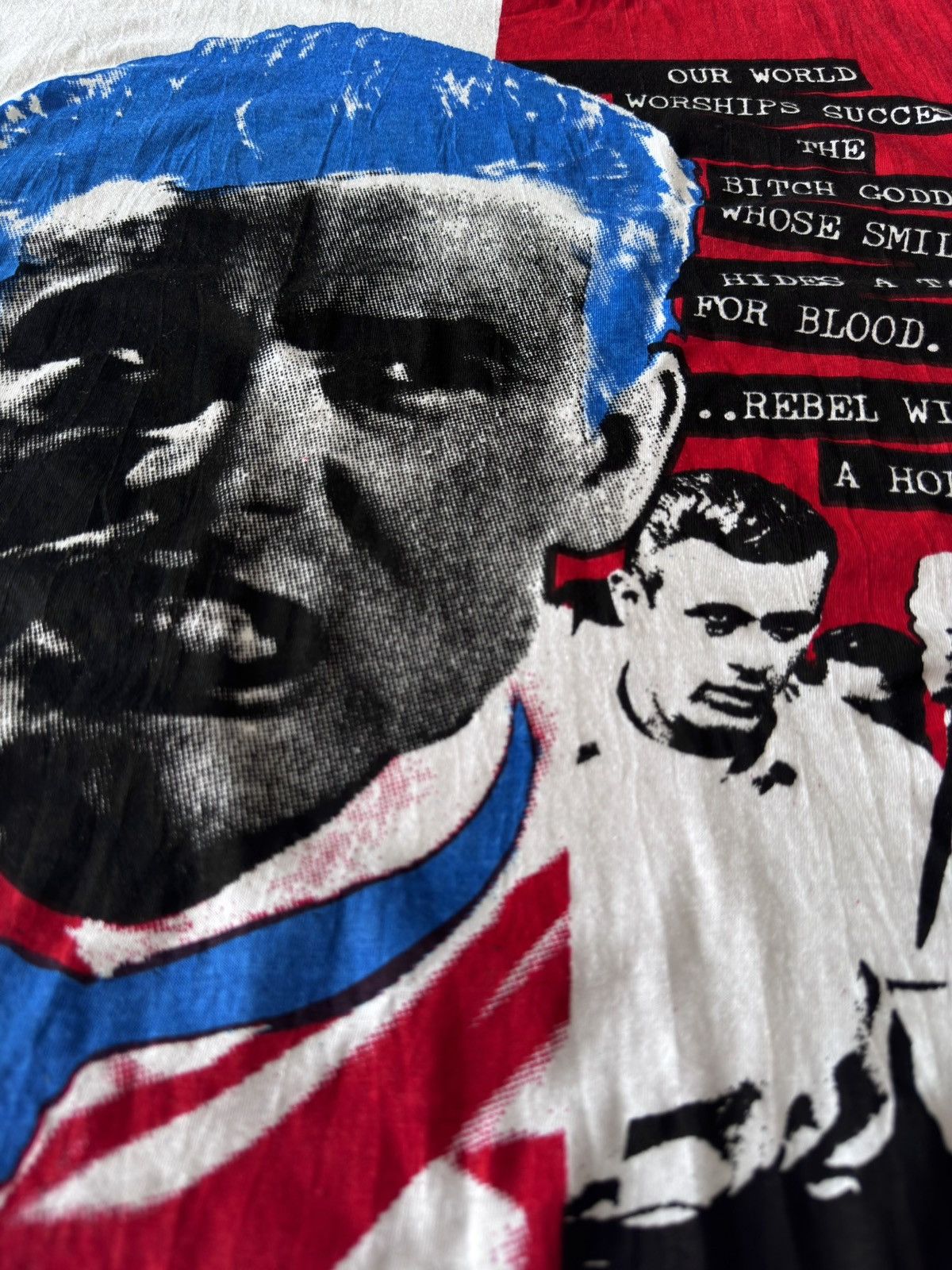 Vintage 80s James Dean Fifth Column Our World Worship VTG Rare Shirt Size US L / EU 52-54 / 3 - 4 Thumbnail