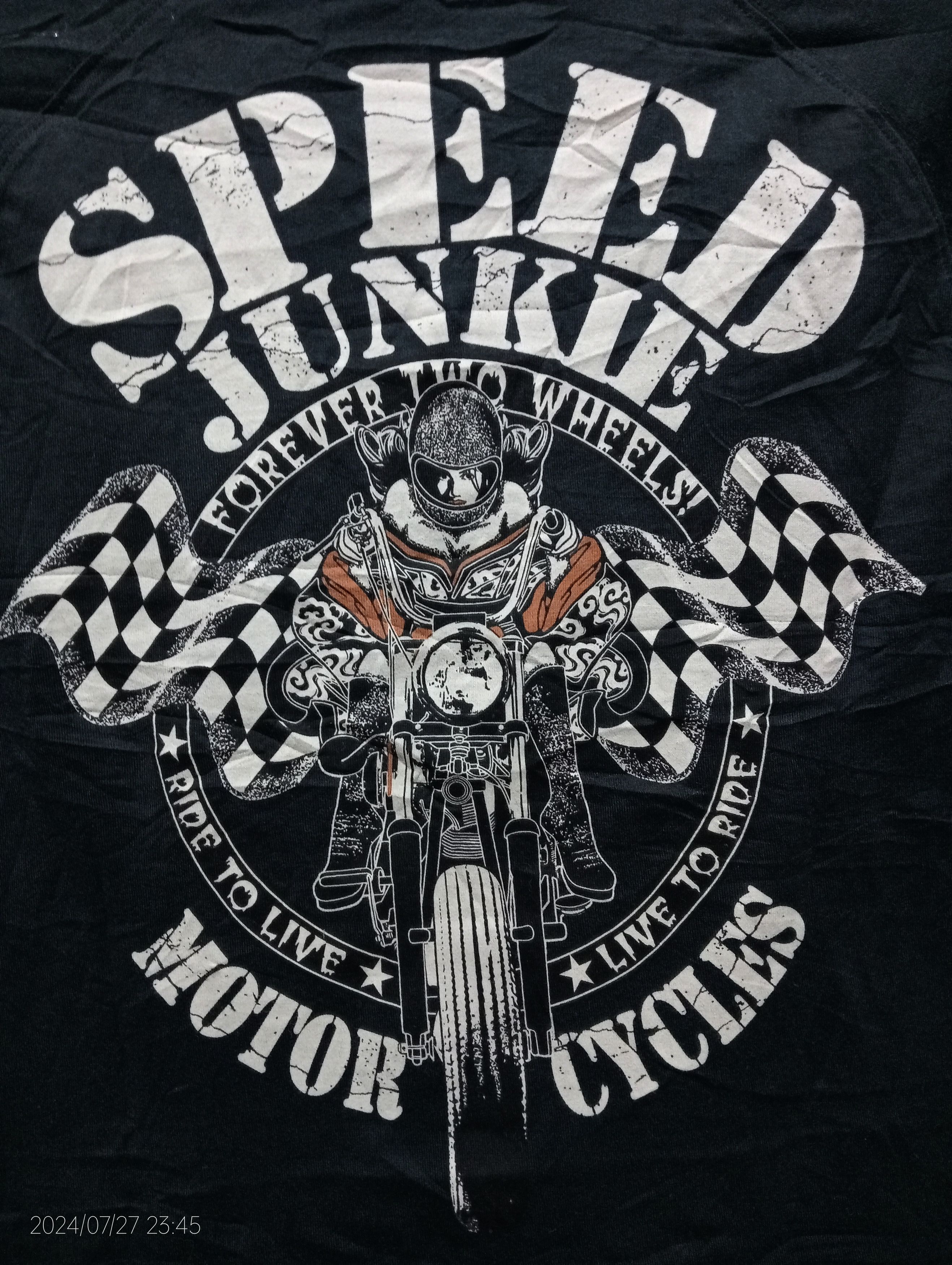 Tedman Vintage Tedman Peak'D Yellow Speed Junkie L/S Tshirt Rare Size US M / EU 48-50 / 2 - 2 Thumbnail