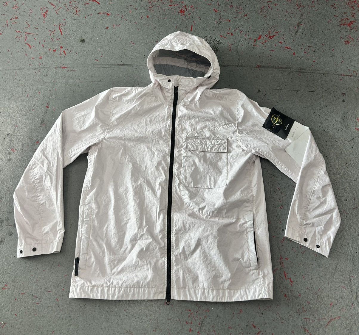 Stone Island Stone Island Membrana 3L TC Light Pink Jacket Size XL NEW Size US XL / EU 56 / 4 - 1 Thumbnail