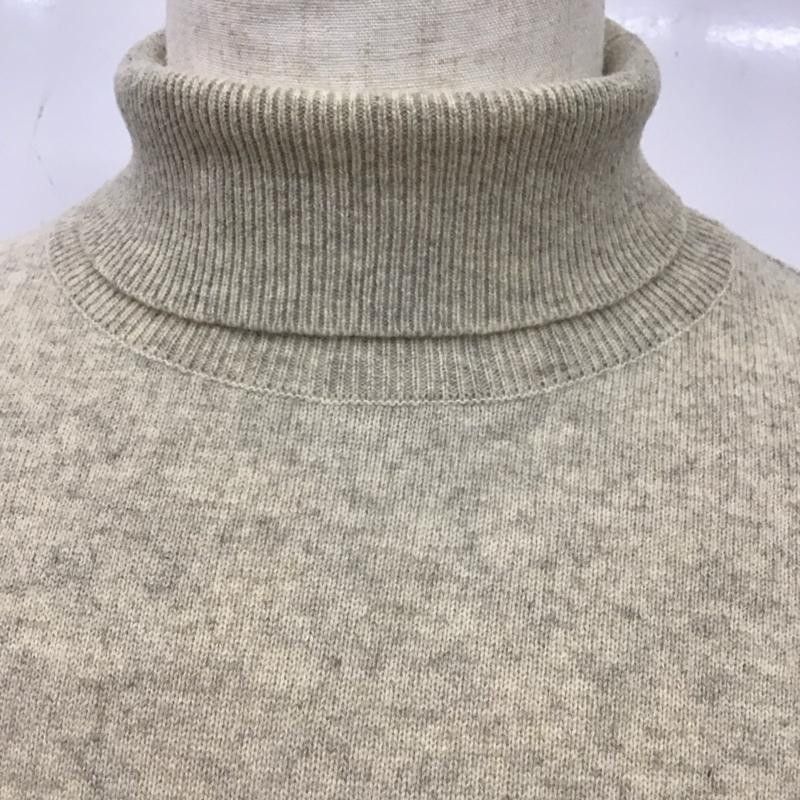 Comme des Garcons Sweater Knitted Turtleneck Long Sleeve Beige Size US M / EU 48-50 / 2 - 3 Thumbnail