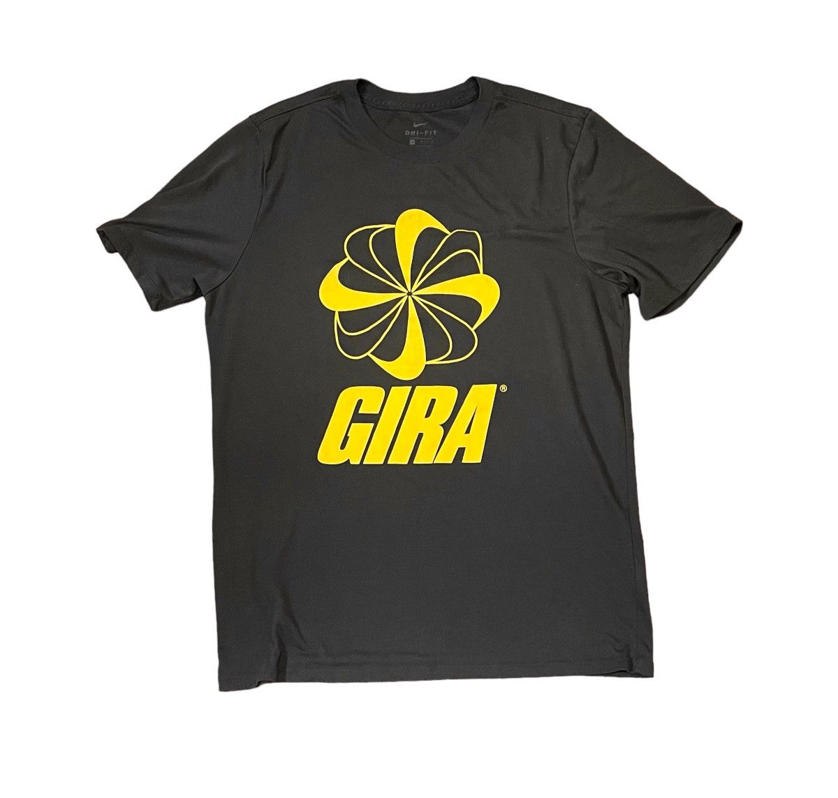 Undercover Nike gyakusou “GIRA” logo running tee | Grailed
