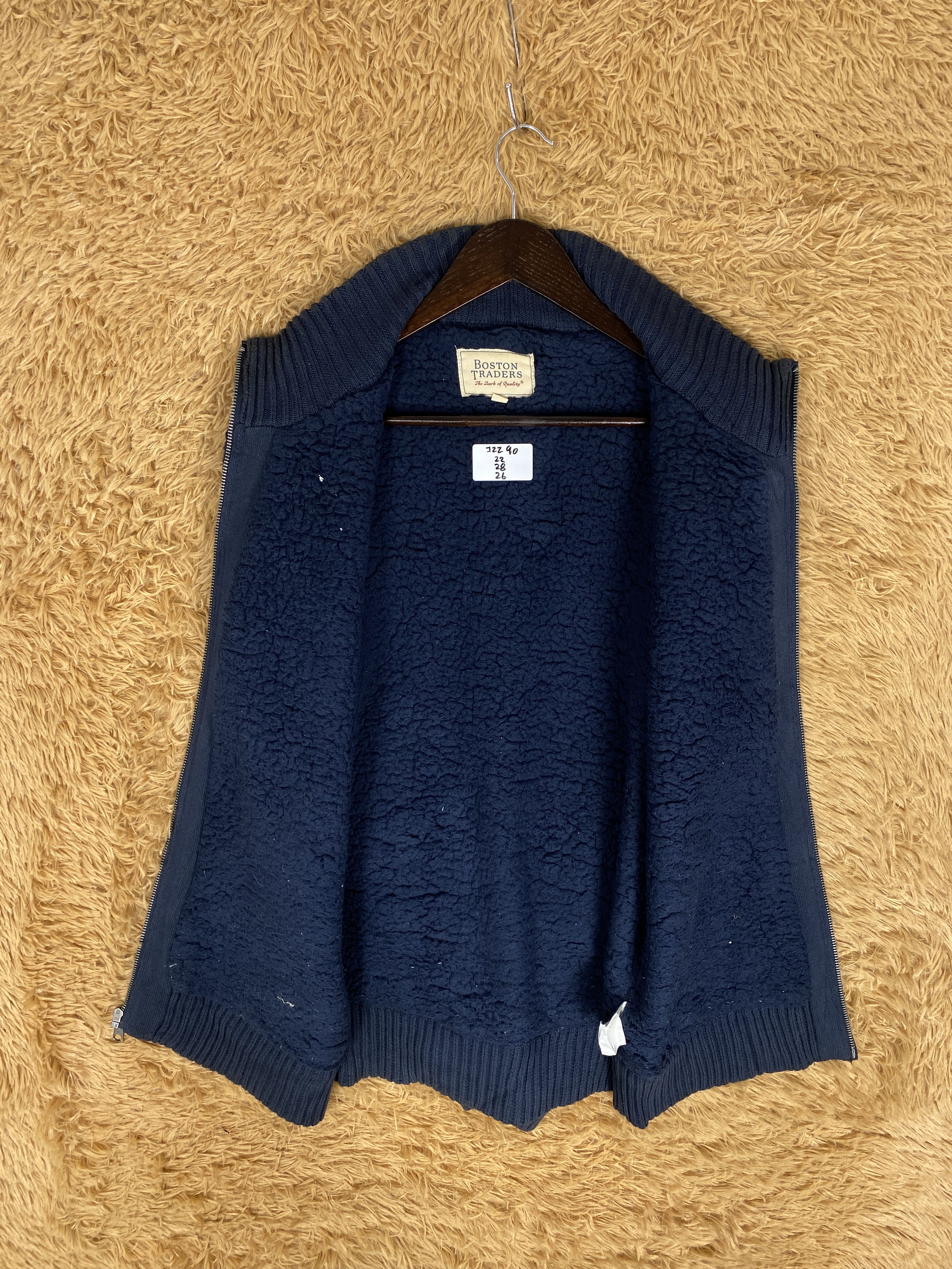 Boston Traders Vintage Boston Traders Fleece Lining Knitwear Size US S / EU 44-46 / 1 - 6 Thumbnail