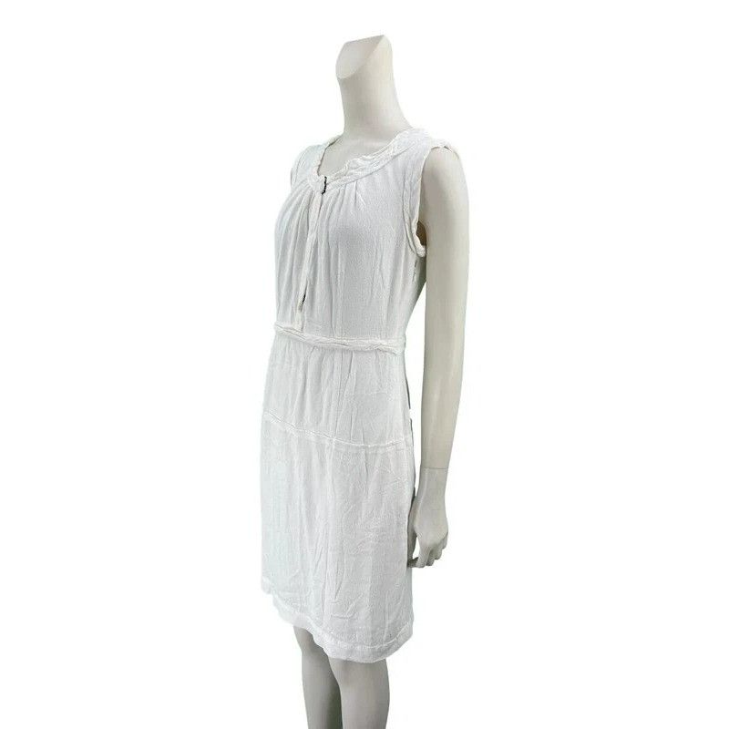 Burberry Burberry Brit Gray White Knee Length Mini Dress US Size 4 Size XS / US 0-2 / IT 36-38 - 17 Thumbnail