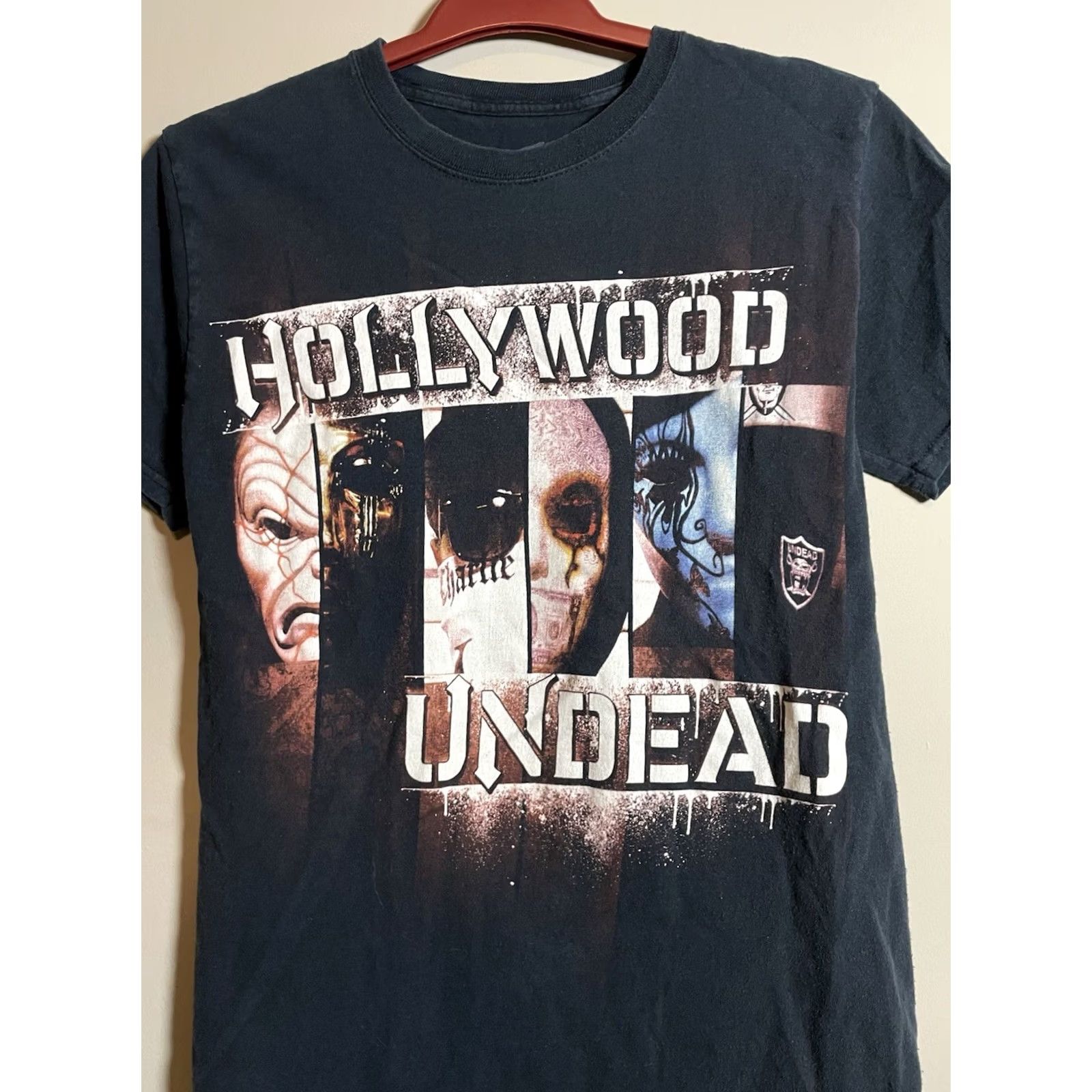 Hanes Hollywood Undead Graphic Tee Short Sleeve Size S - Black Knit Shirt Size US S / EU 44-46 / 1 - 4 Thumbnail