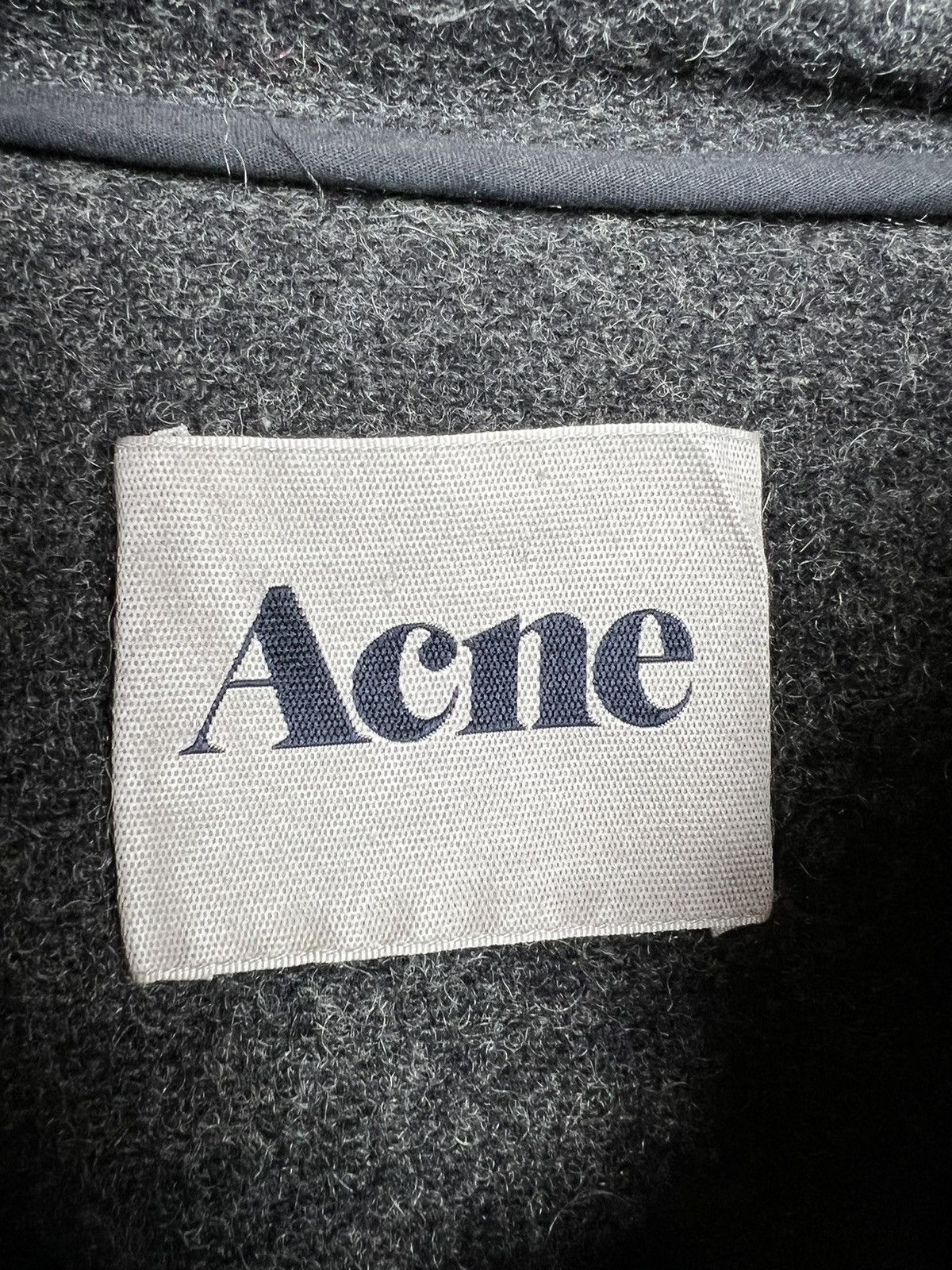 Acne Studios × Designer Acne Studios AW/10 Cover Wool Hooded dufflecoat gloverall Size XL / US 12-14 / IT 48-50 - 8 Thumbnail