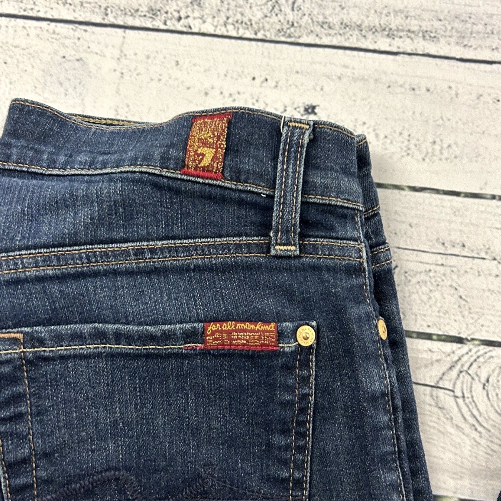 7 For All Mankind 7 For All Mankind Roxanne Skinny Jeans Women Blue Medium 27 Size 32" / US 10 / IT 46 - 2 Thumbnail