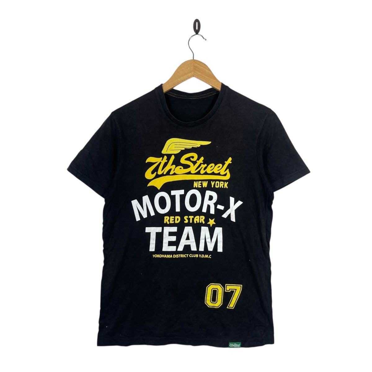 Vintage 7th Street Motor-X Team Graphic Tee New York Biker Club Size US S / EU 44-46 / 1 - 1 Thumbnail