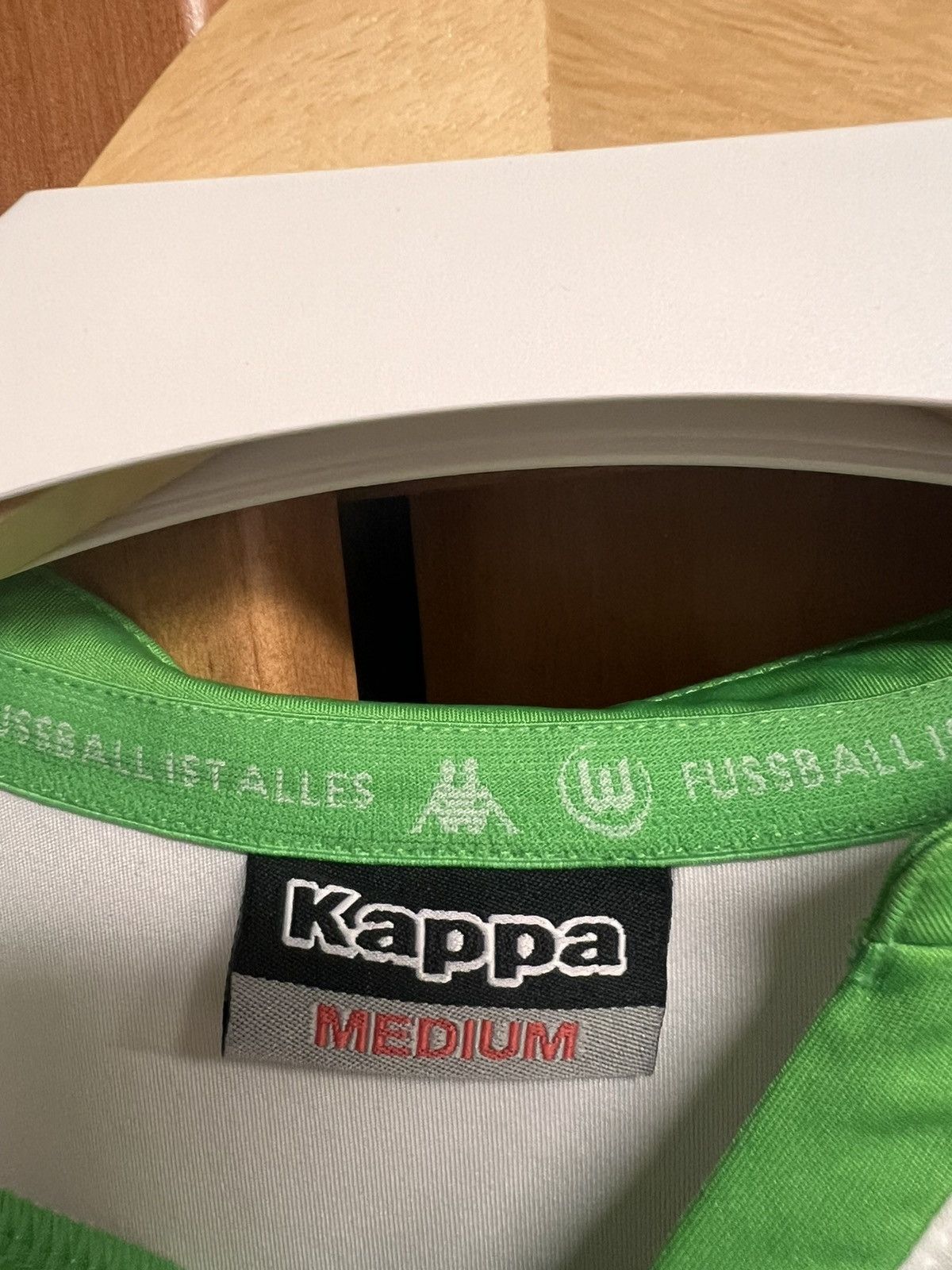 Kappa Kappa Wolfsburg Volkswagen number 34 Rodriguez jersey Size US L / EU 52-54 / 3 - 7 Thumbnail