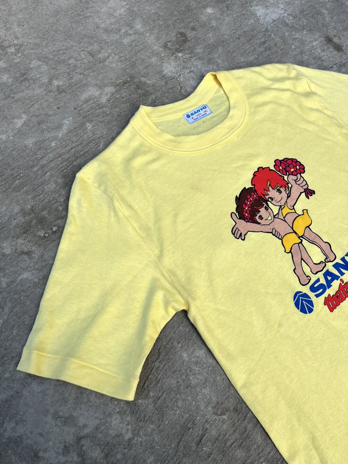 Japanese Brand Vintage 70's- 80's Sanyo Japan Promo Shirt Size US M / EU 48-50 / 2 - 3 Thumbnail