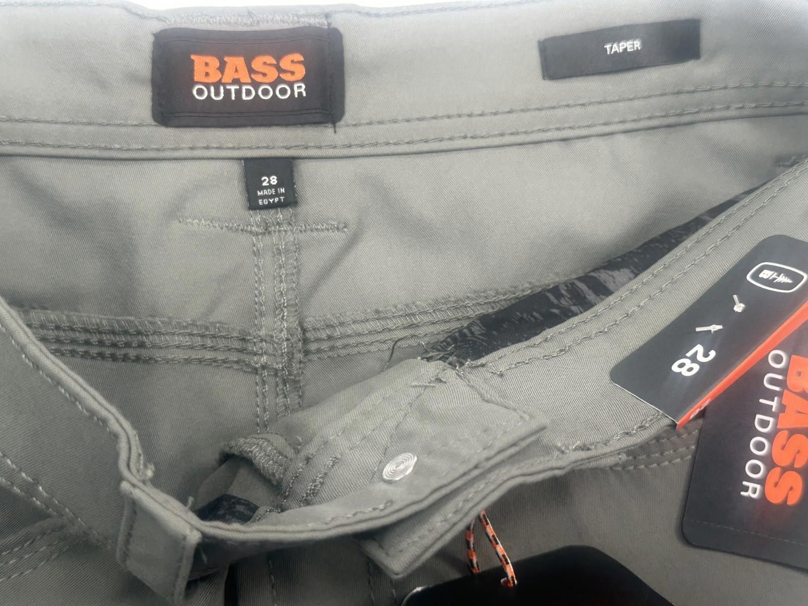 Bass Bass Outdoor Zipper Pockets Tech Cargo Chinos Mens 28/20 Size US 28 / EU 44 - 6 Thumbnail