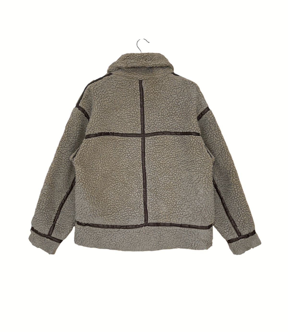 Vintage Vintage Japanese Brand Funnel Neck Fleece Jacket 2000s Size US M / EU 48-50 / 2 - 2 Thumbnail