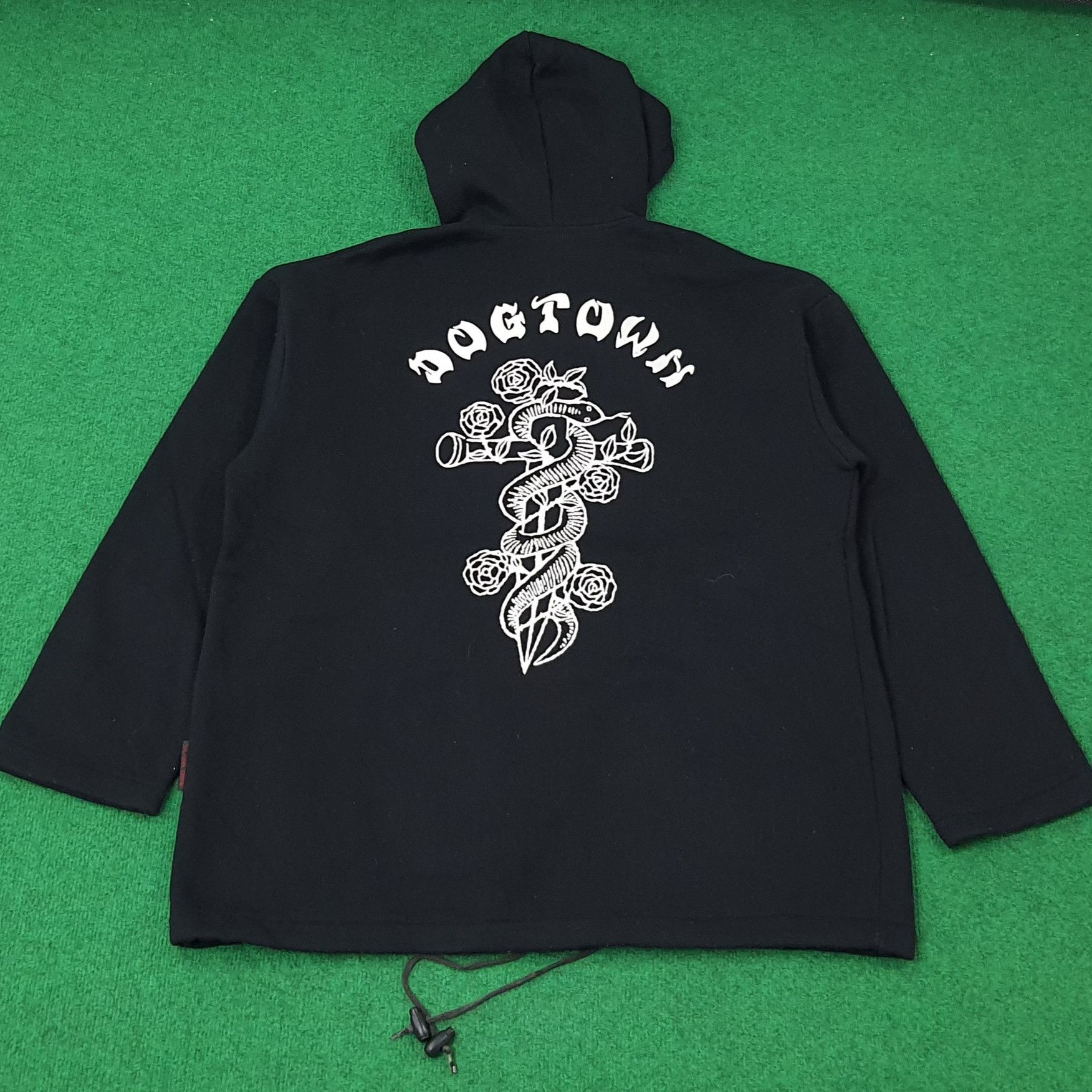 Dogtown Vintage Dogtown Skateboards Zipper Hoodie C264N14 Size US XL / EU 56 / 4 - 1 Thumbnail
