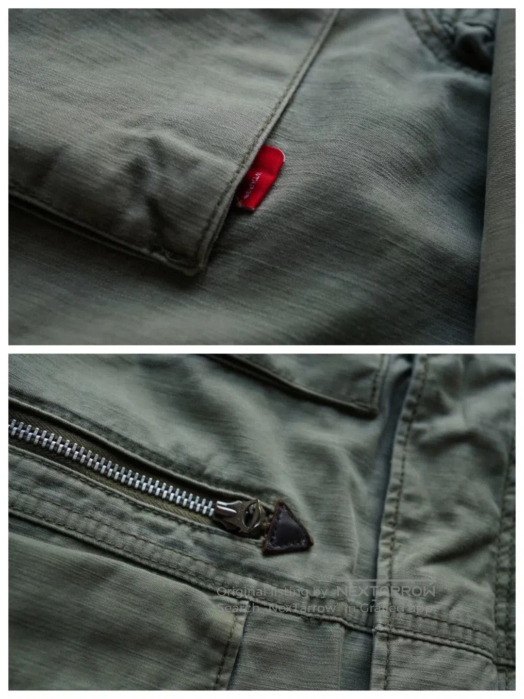 Wtaps Green Utility Jacket with Multiple Pockets - Size S. Size US S / EU 44-46 / 1 - 7 Thumbnail