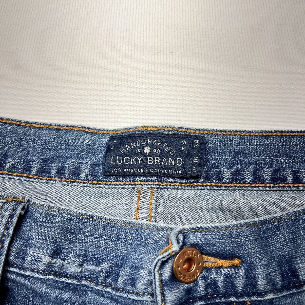 Lucky Brand Lucky Brand Jeans Blue 363 Vintage Straight Denim Stretch Size US 36 / EU 52 - 10 Thumbnail