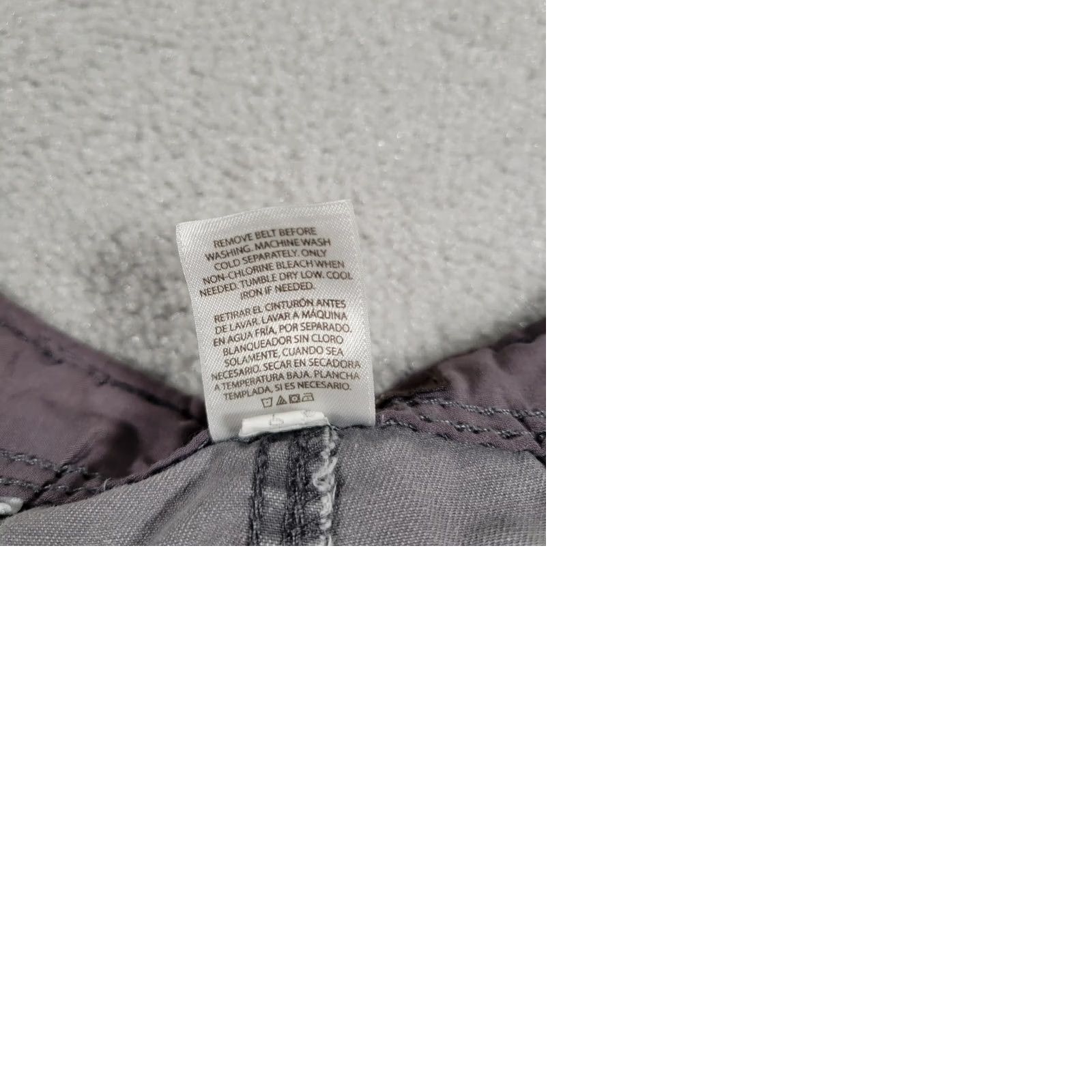 AMO VINTAGE NOBO No Boundaries Shorts Mens 40 Cargo Gray Camo Grunge Streetwear Skater Mens Size US 40 / EU 56 - 11 Thumbnail