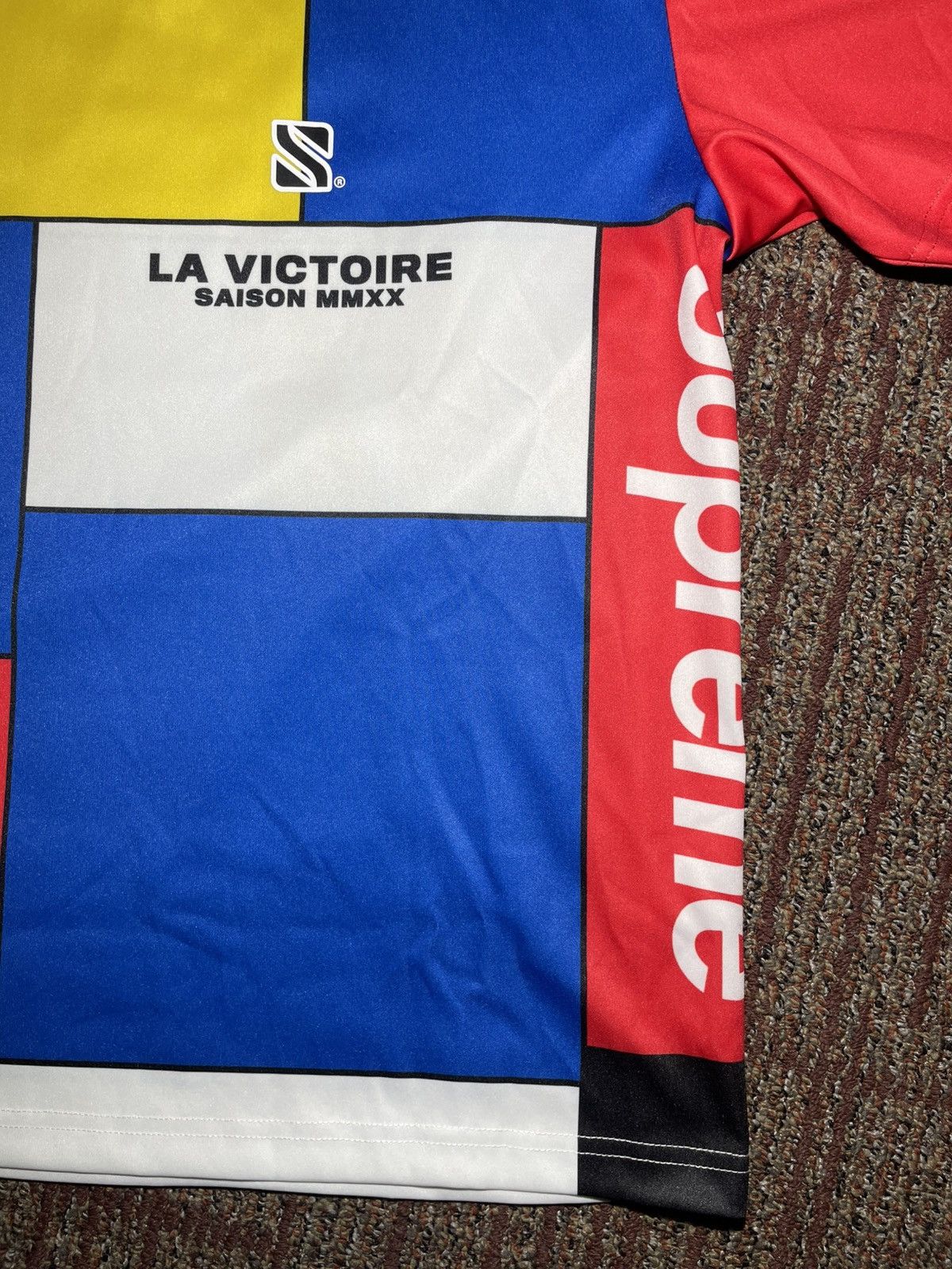 Supreme Supreme Colorblocked Soccer Polo (Small) Size US S / EU 44-46 / 1 - 2 Thumbnail