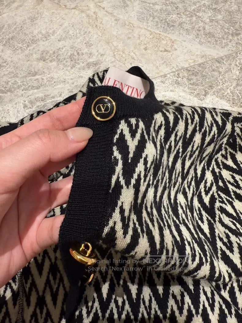 Valentino Valentino Knit jacket top Size S / US 4 / IT 40 - 4 Thumbnail