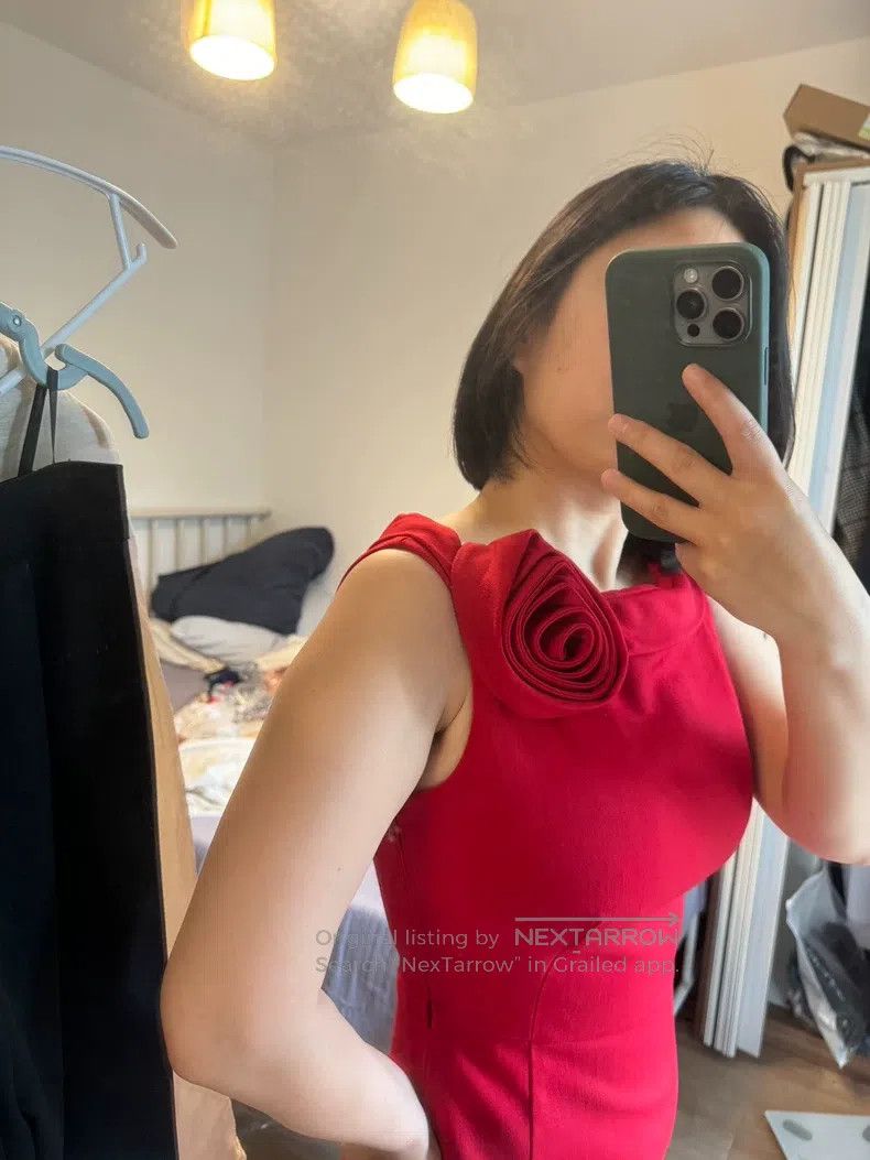 Valentino Valentino Red dress Size S / US 4 / IT 40 - 4 Thumbnail