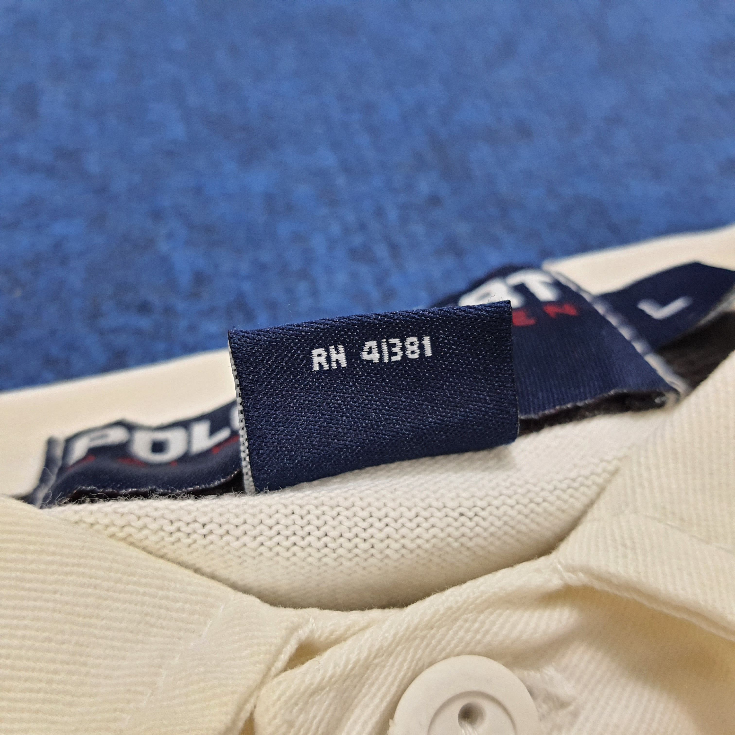 Polo Ralph Lauren × Vintage Vintage Polo Sport Ralph Lauren Long Sleeve Polo Shirt Size US XL / EU 56 / 4 - 5 Thumbnail