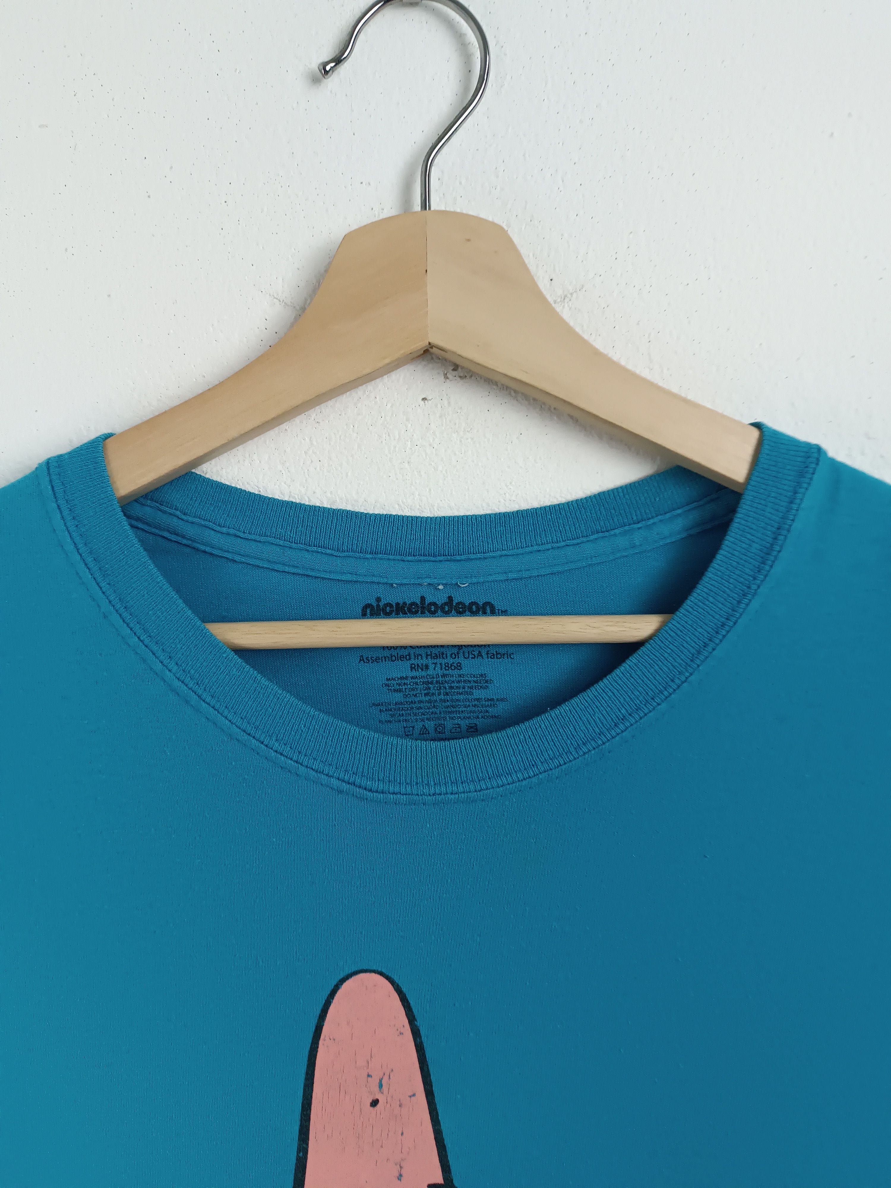 Cartoon Network VINTAGE SPONGEBOB SQUAREPANTS PATRICK STARFISH T FUNNY HUMOR Size US XL / EU 56 / 4 - 9 Thumbnail