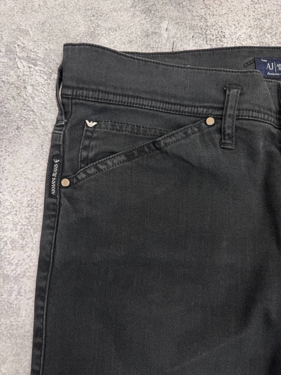 Armani Armani Jeans Women Black Straight Leg Jeans Size 28 Size 28" / US 6 / IT 42 - 7 Thumbnail