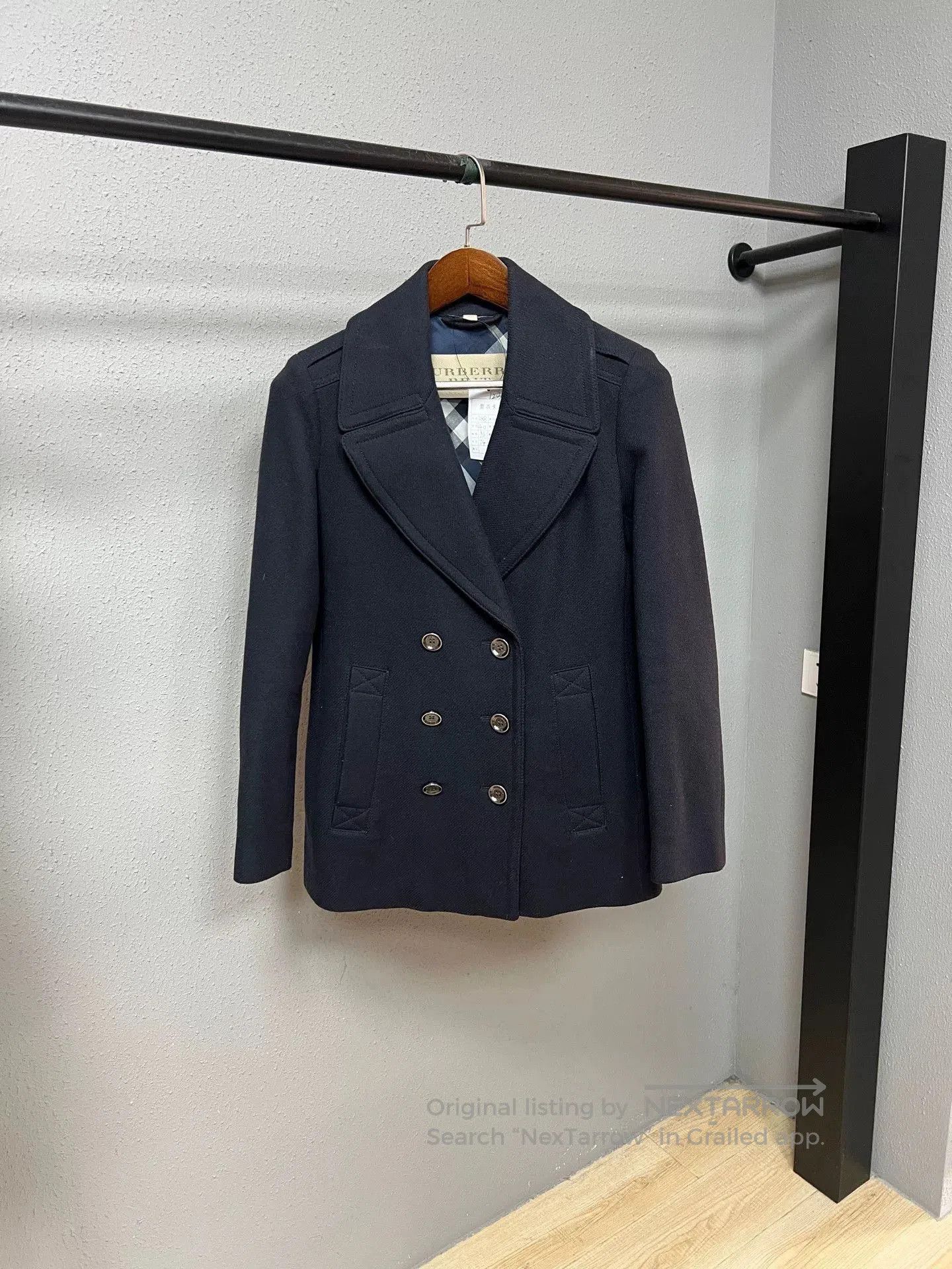 Burberry Burberry Cashmere Suit Jacket UK8. Size S / US 4 / IT 40 - 1 Thumbnail
