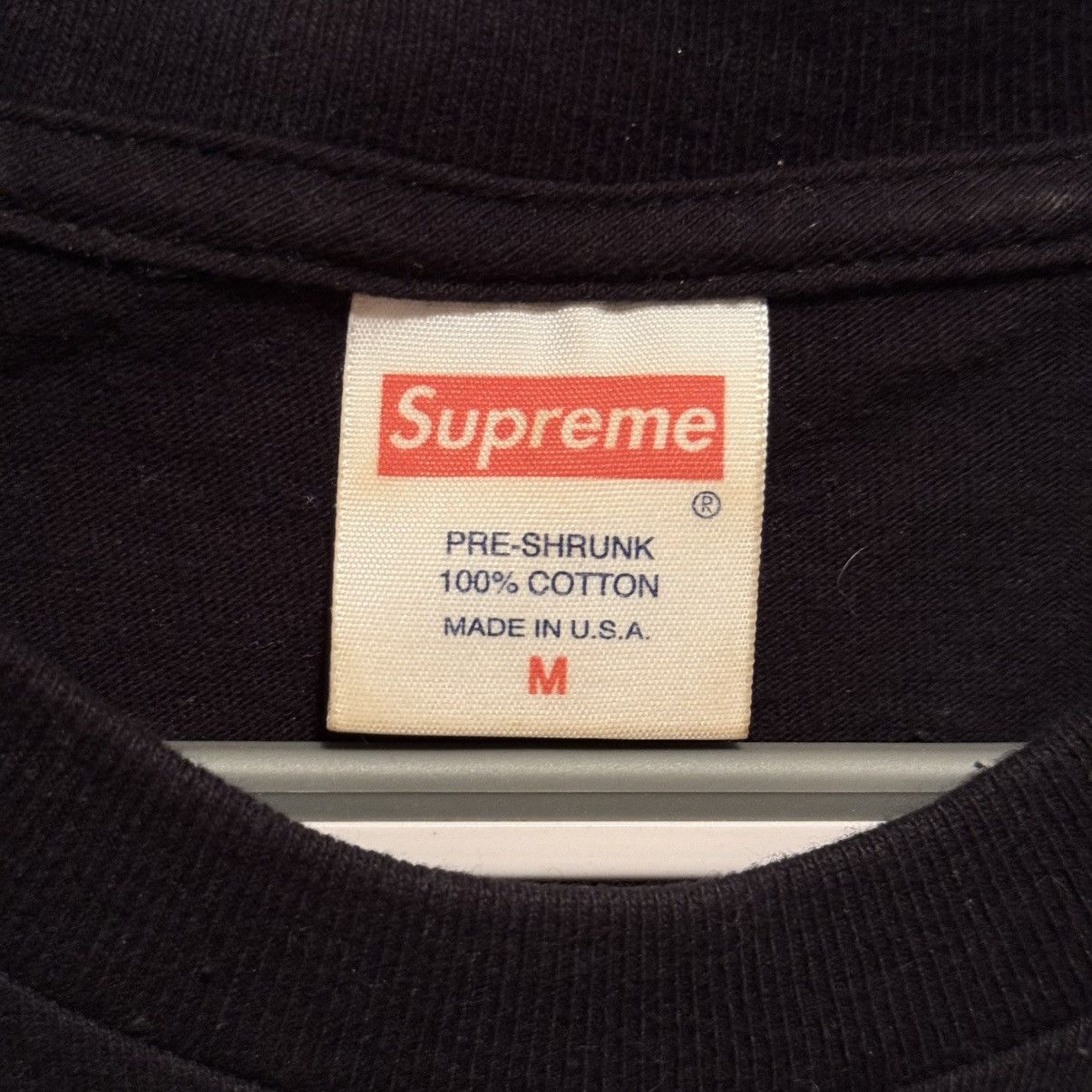 Supreme Supreme “America’s most wanted” T-shirt black medium Size US M / EU 48-50 / 2 - 3 Thumbnail