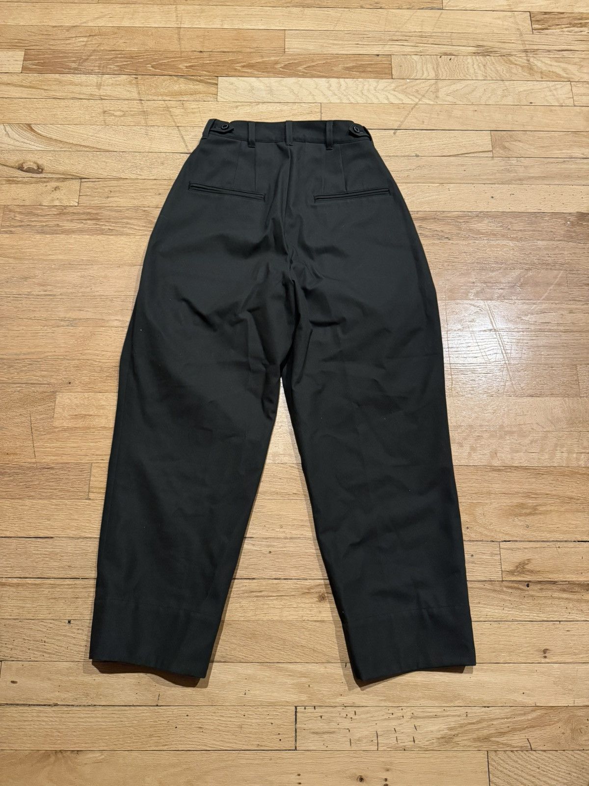 Japanese Brand Japanese double pleated wide pants Size 24" / US 00 / IT 34 - 8 Thumbnail