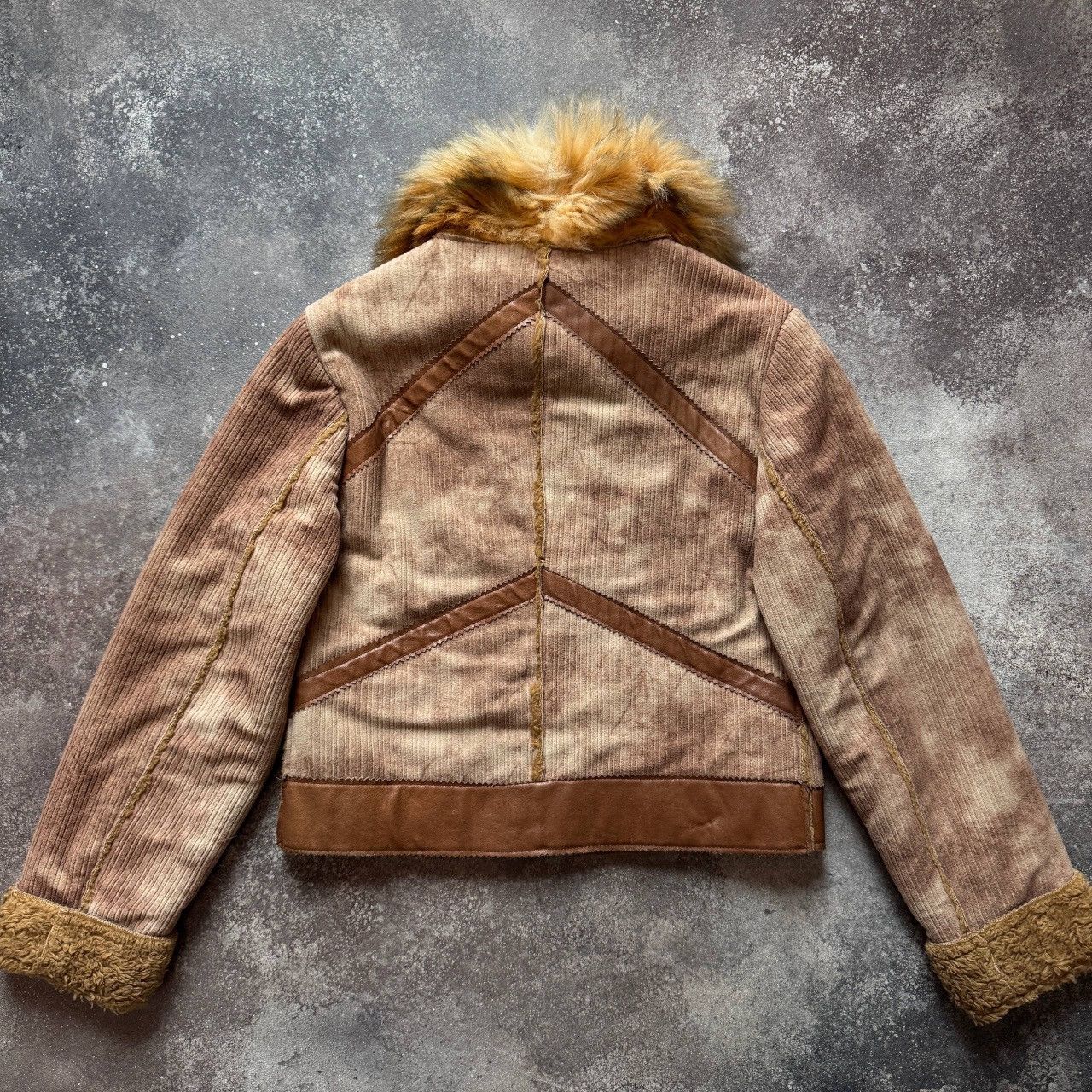 Japanese Brand Japanese Style Vintage Faux Fur Cropped Jacket Size M / US 6-8 / IT 42-44 - 6 Thumbnail
