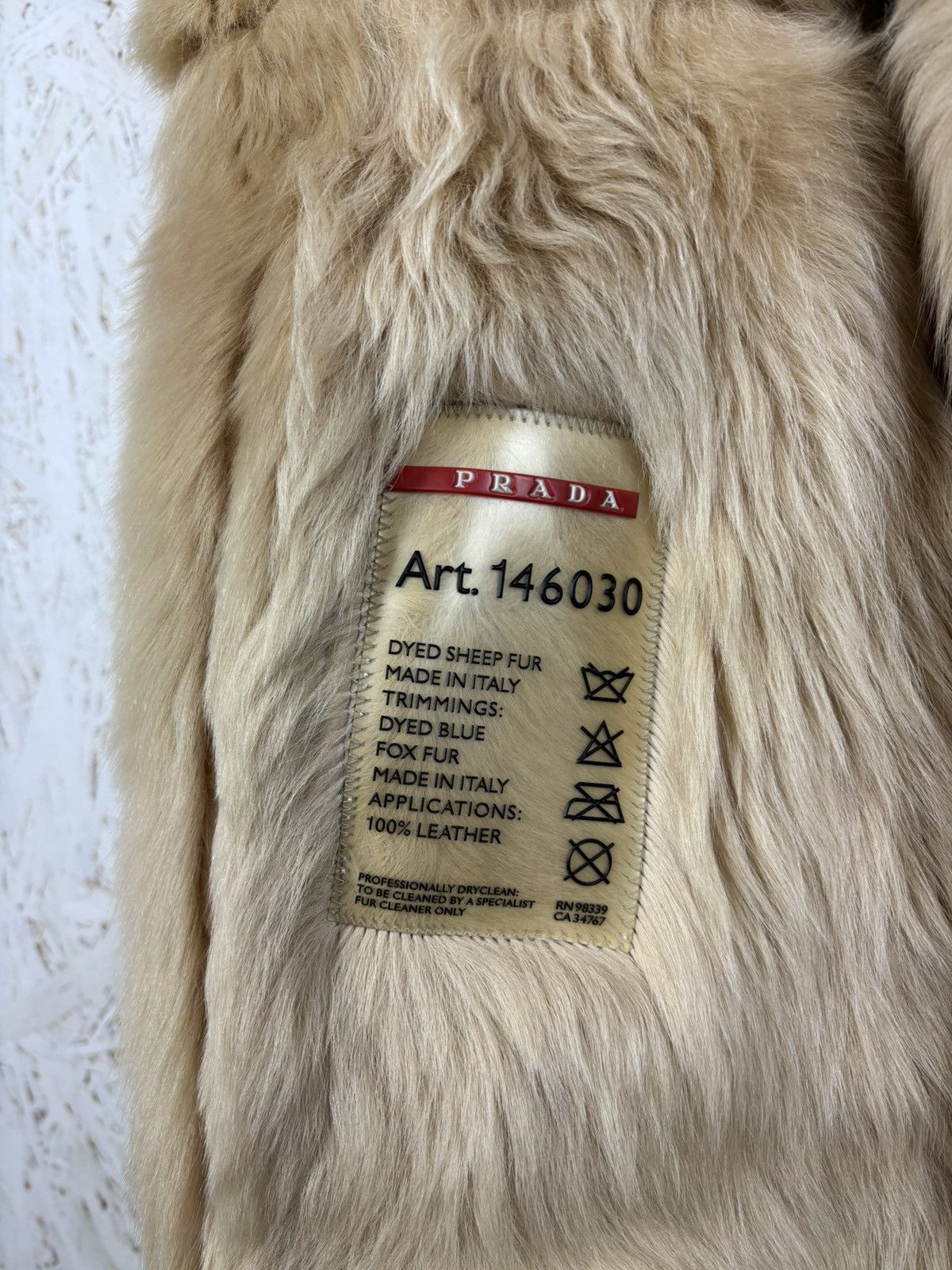 Prada Prada AW06 Shearling Sheep Fox Fur Leather Dufflecoat 44 Size M / US 6-8 / IT 42-44 - 17 Thumbnail